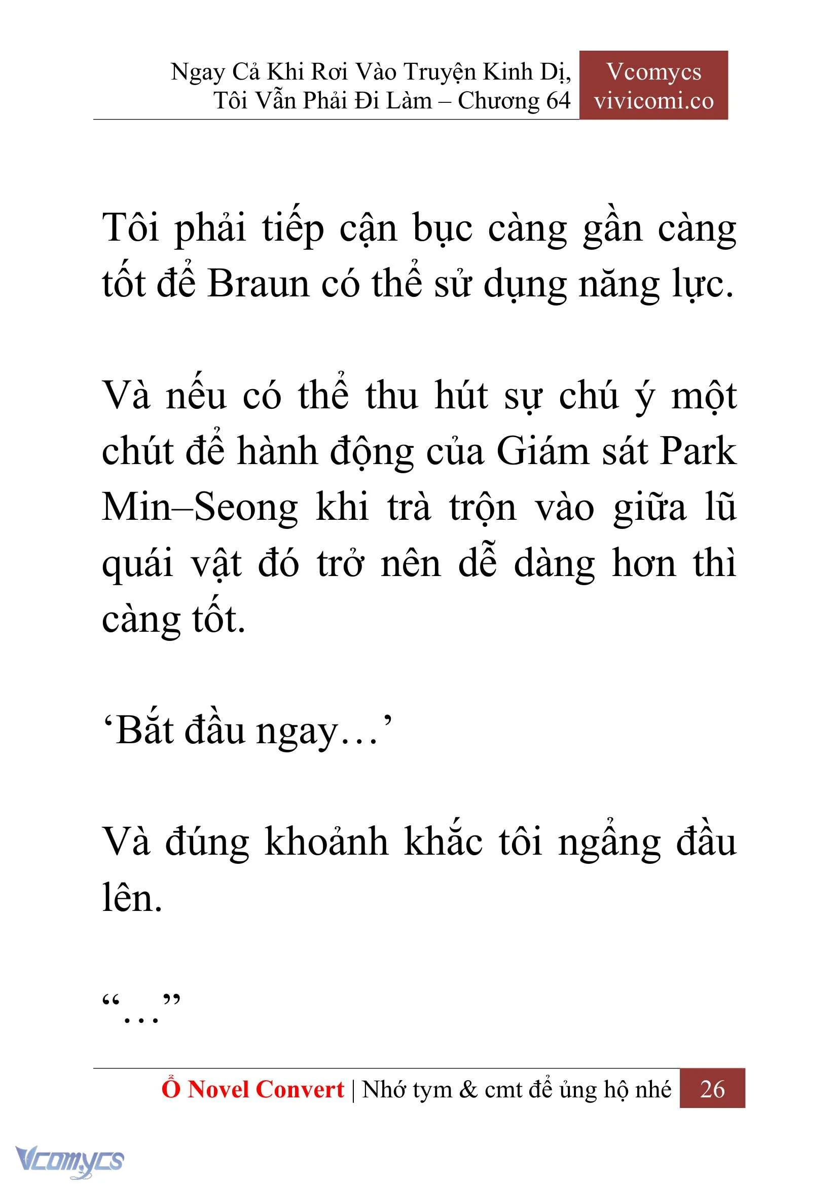 [Novel] Ngay Cả Khi Rơi Vào Truyện Kinh Dị, Tôi Vẫn Phải Đi Làm Chapter  64 - 29