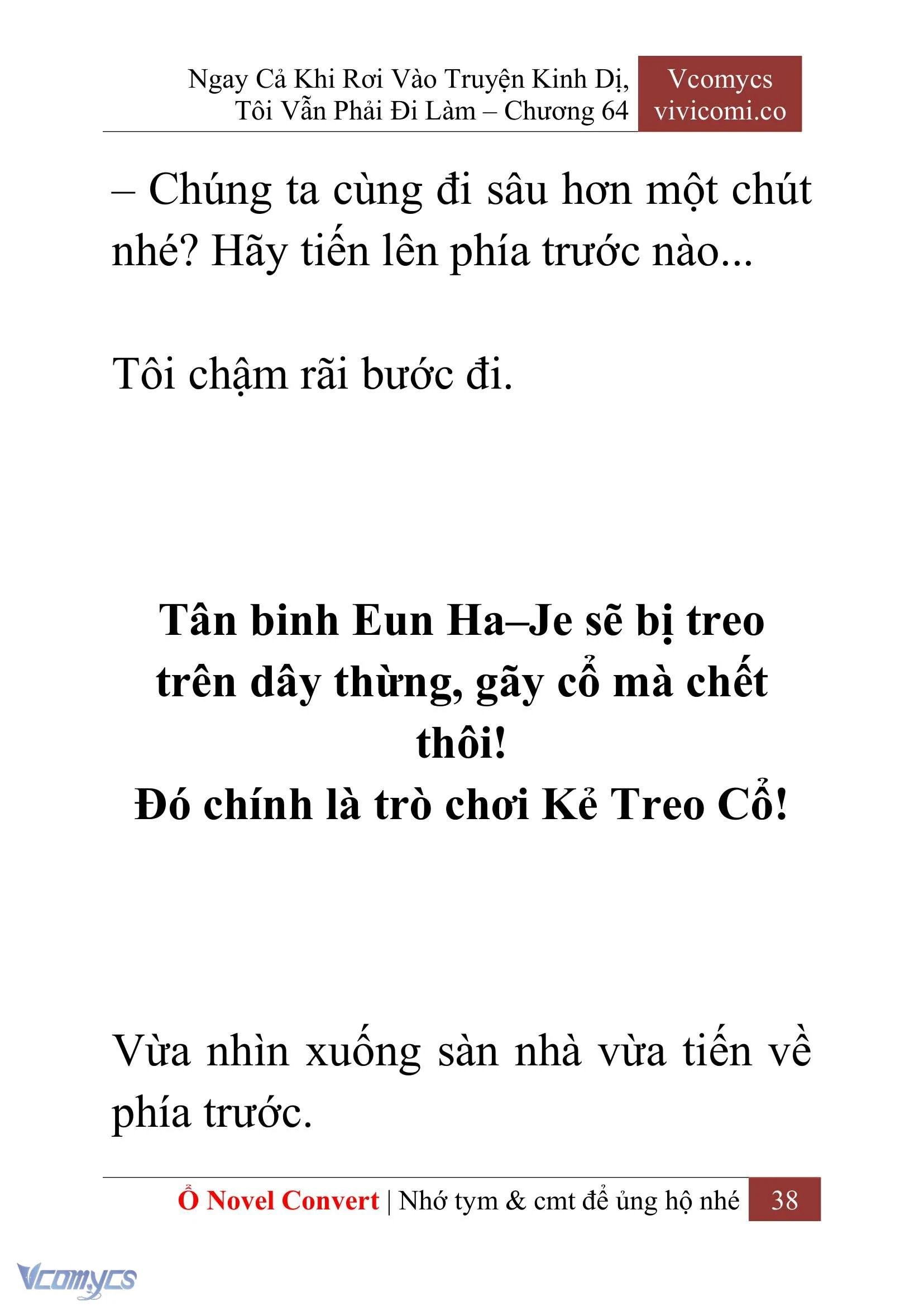 [Novel] Ngay Cả Khi Rơi Vào Truyện Kinh Dị, Tôi Vẫn Phải Đi Làm Chapter  64 - 41