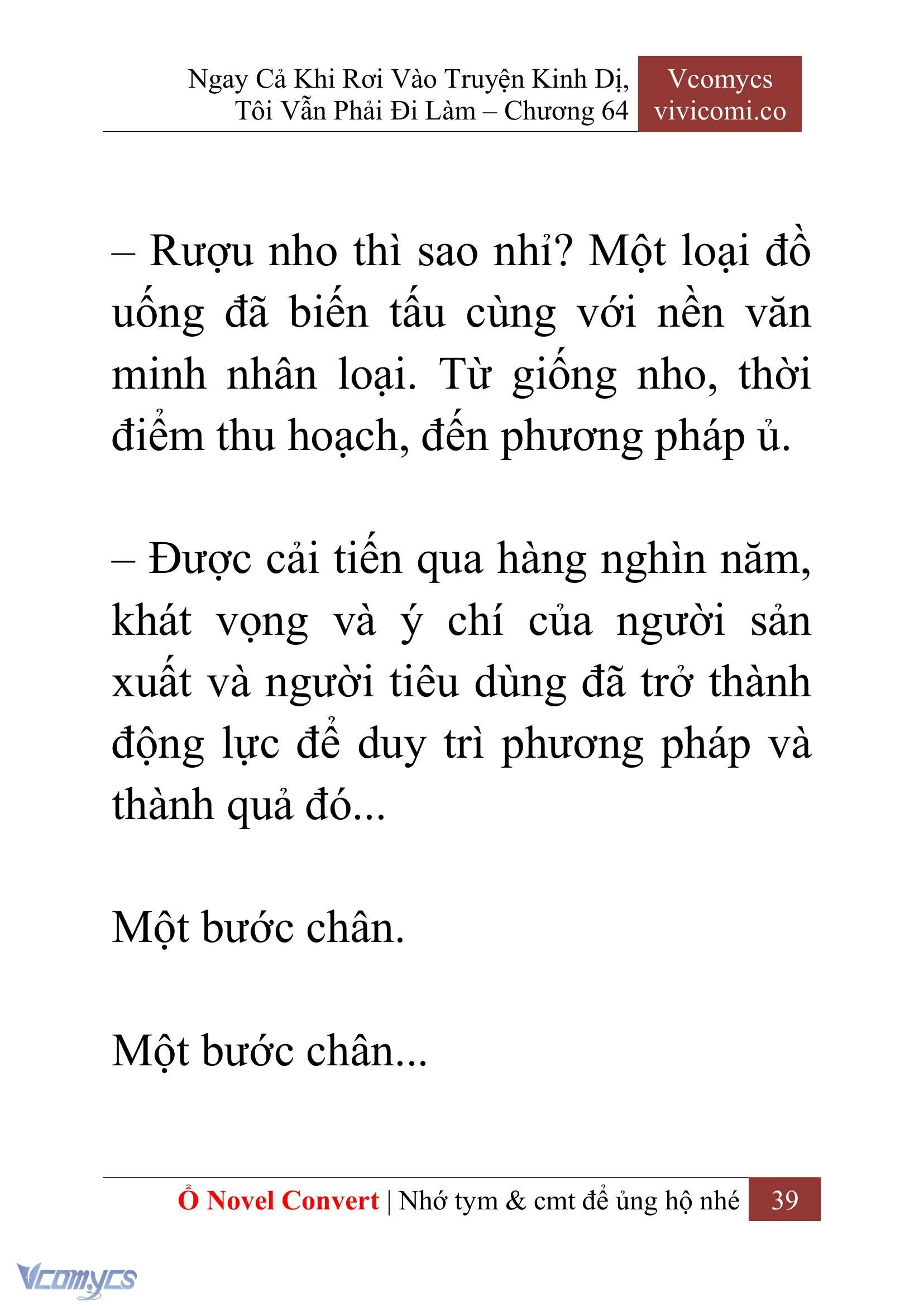 [Novel] Ngay Cả Khi Rơi Vào Truyện Kinh Dị, Tôi Vẫn Phải Đi Làm Chapter  64 - 42