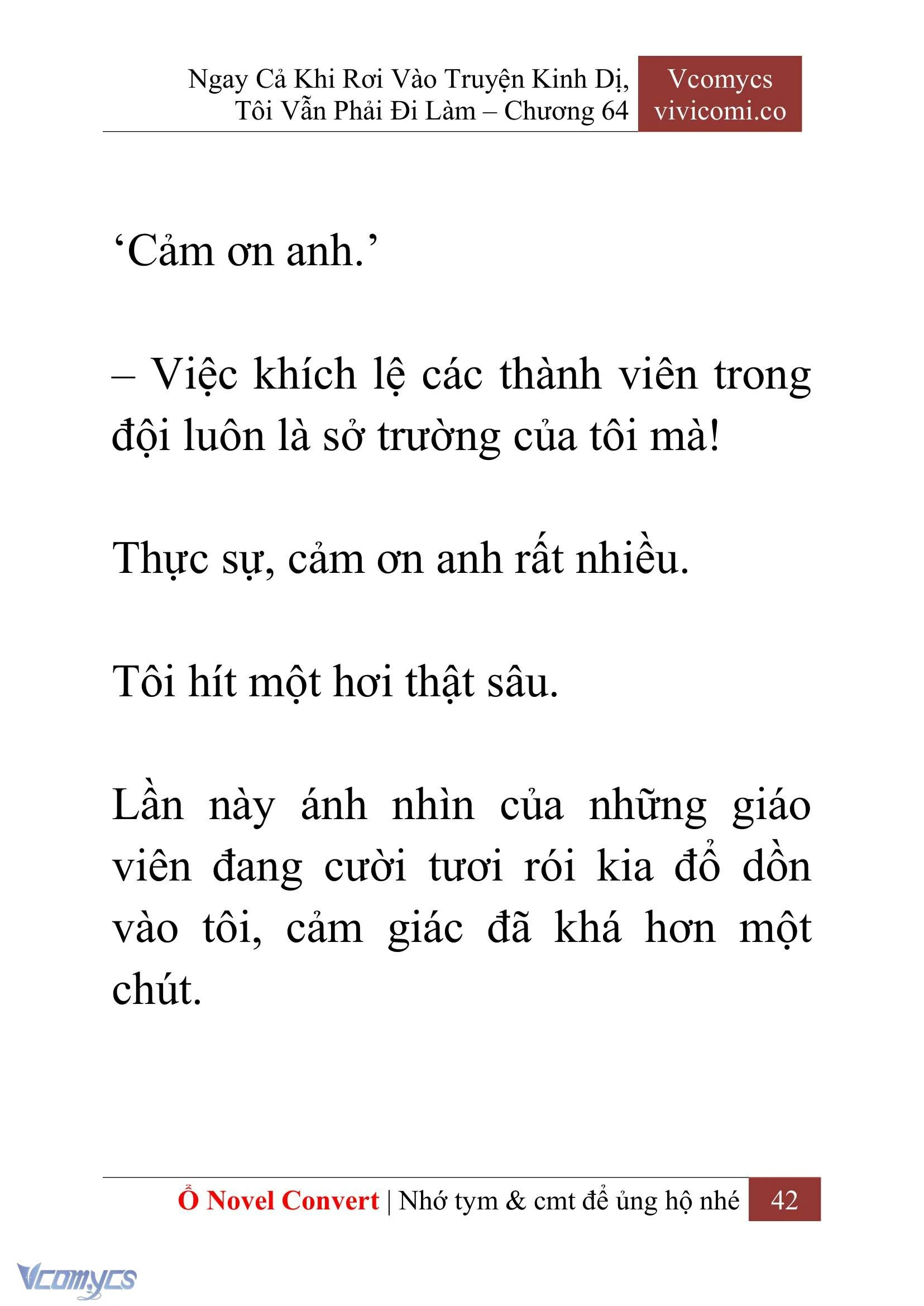 [Novel] Ngay Cả Khi Rơi Vào Truyện Kinh Dị, Tôi Vẫn Phải Đi Làm Chapter  64 - 45