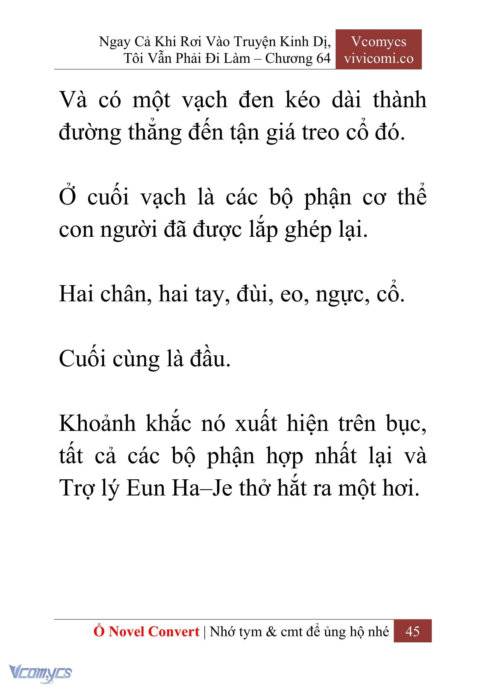 [Novel] Ngay Cả Khi Rơi Vào Truyện Kinh Dị, Tôi Vẫn Phải Đi Làm Chapter  64 - 48