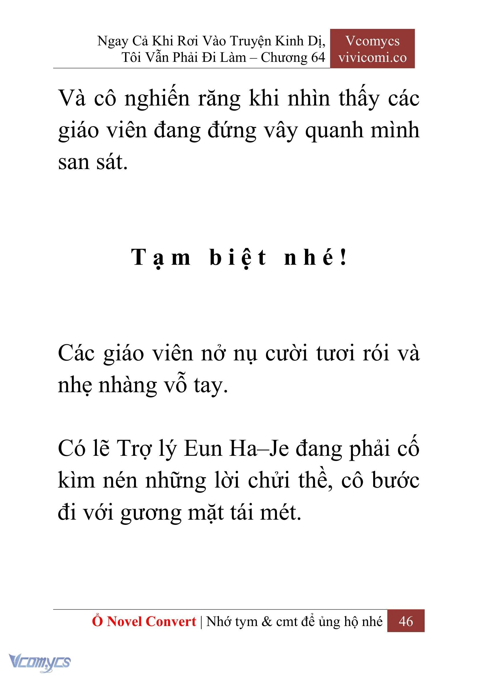 [Novel] Ngay Cả Khi Rơi Vào Truyện Kinh Dị, Tôi Vẫn Phải Đi Làm Chapter  64 - 49