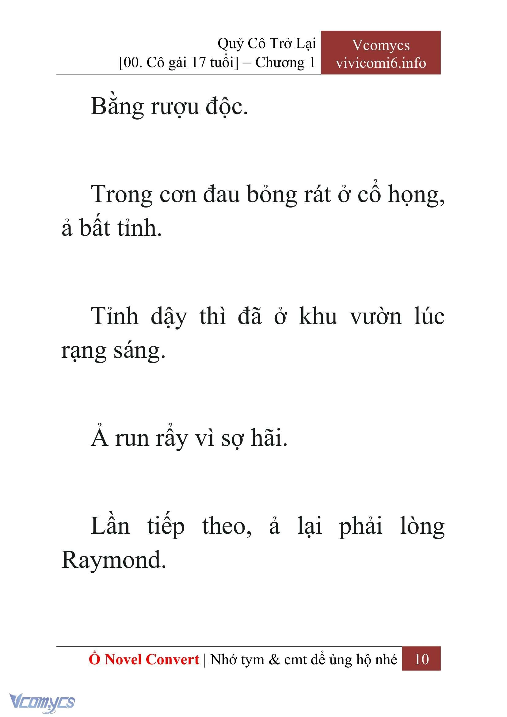 [Novel] Quý Cô Trở Lại Chapter  1 - 12