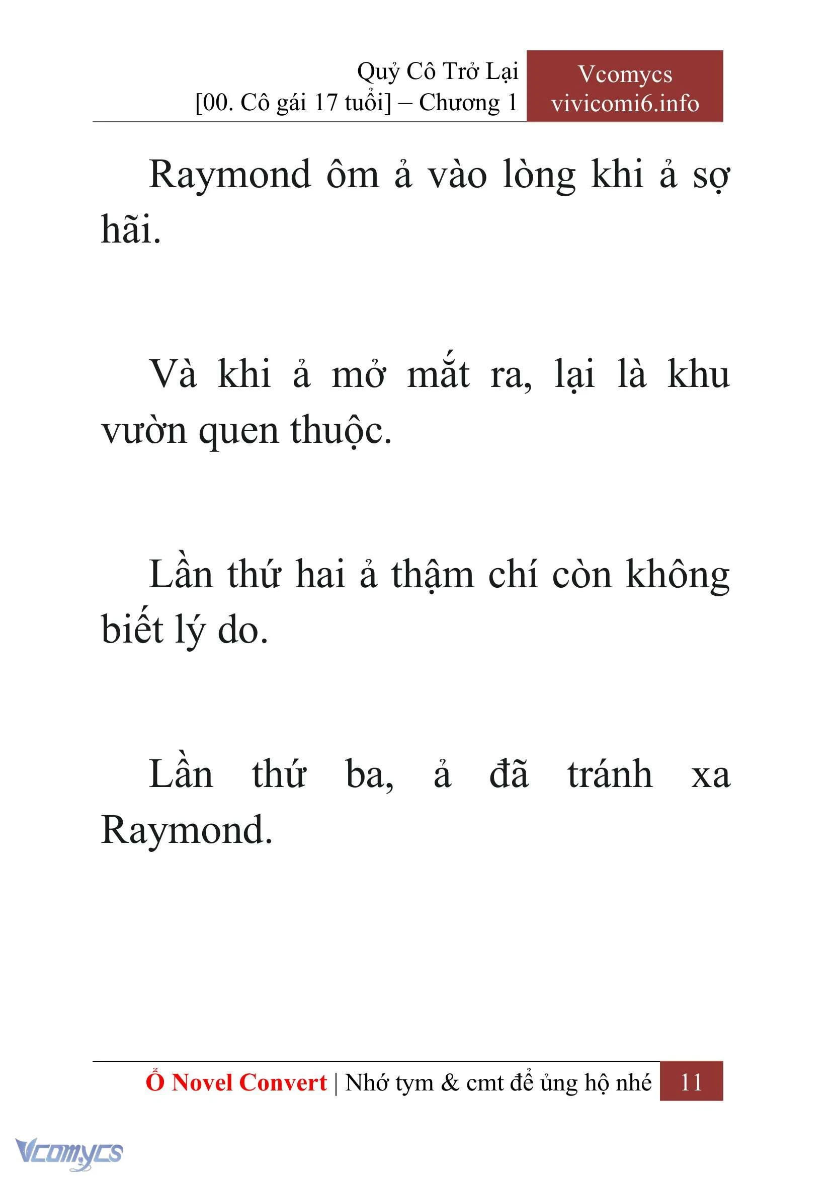 [Novel] Quý Cô Trở Lại Chapter  1 - 13