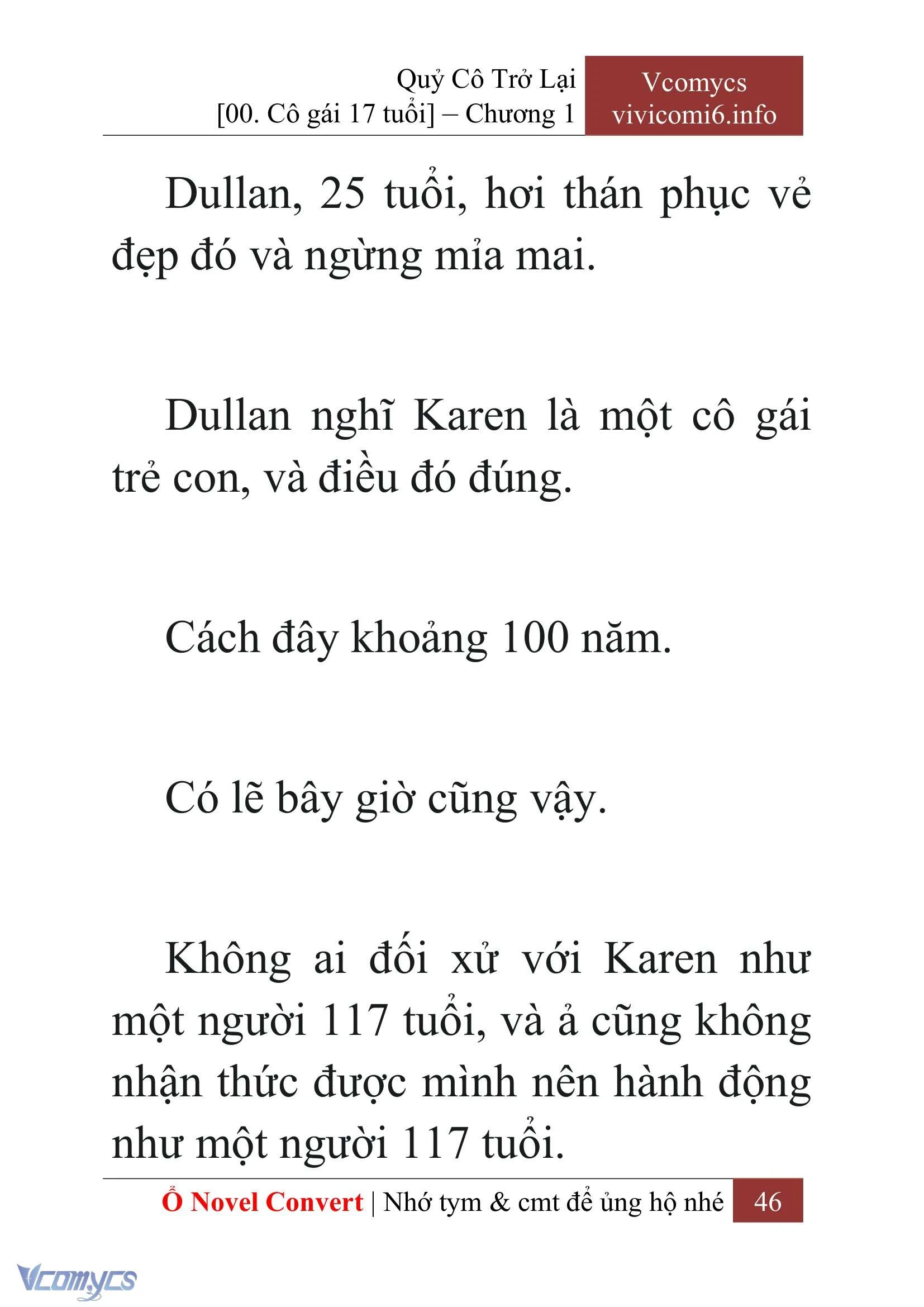 [Novel] Quý Cô Trở Lại Chapter  1 - 48