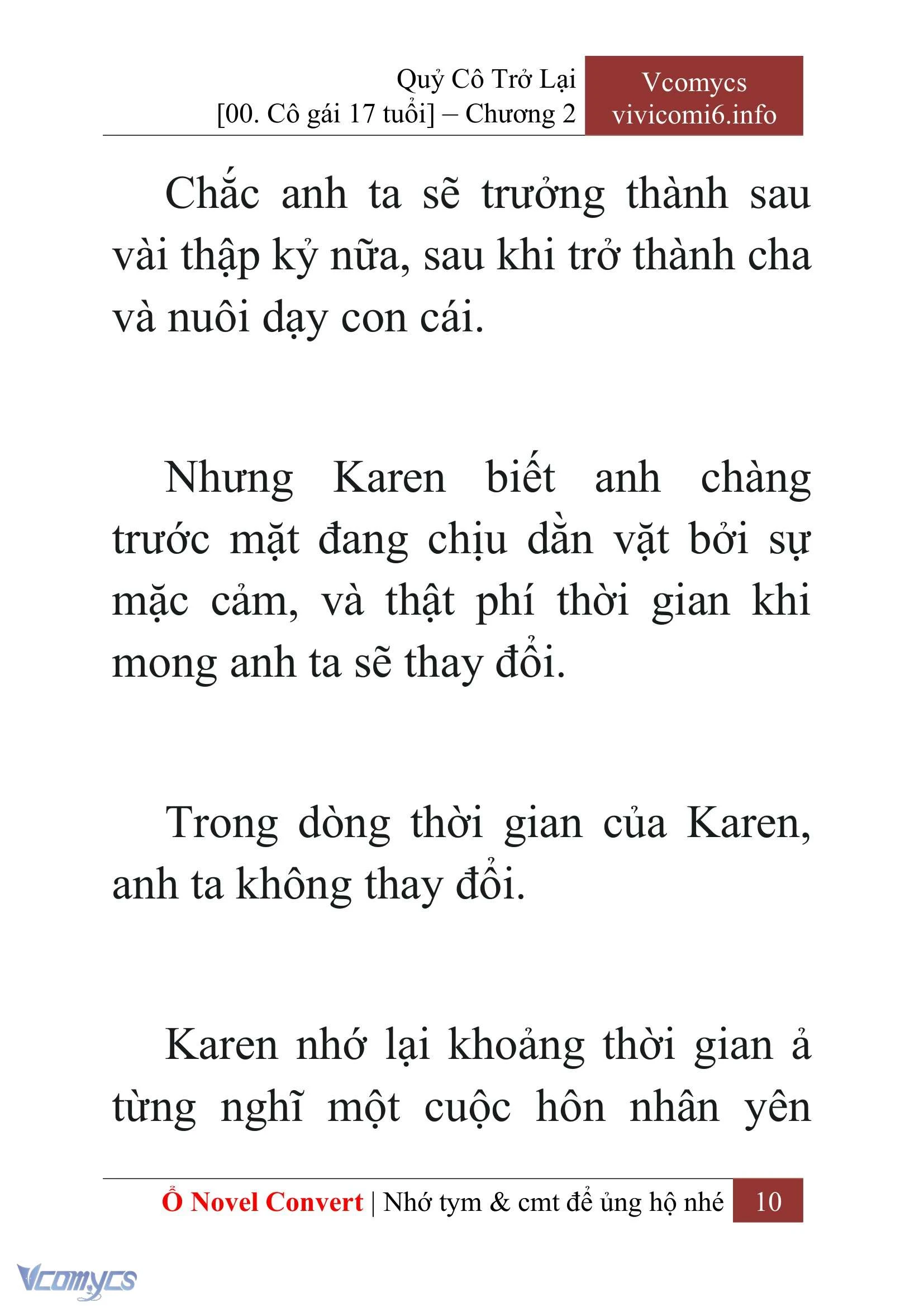 [Novel] Quý Cô Trở Lại Chapter  2 - 12