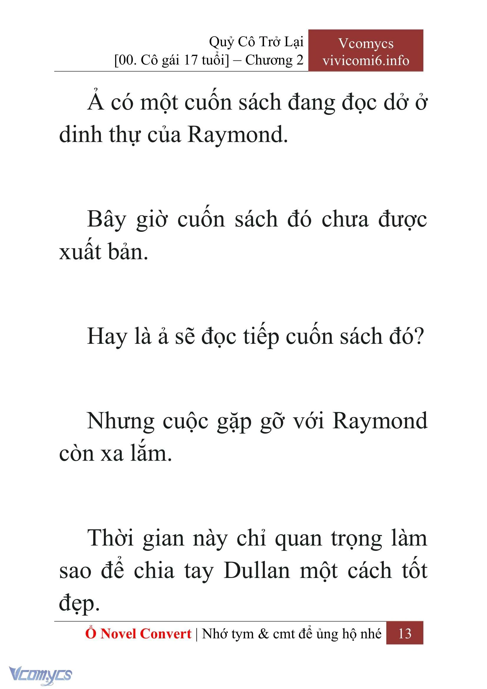 [Novel] Quý Cô Trở Lại Chapter  2 - 15