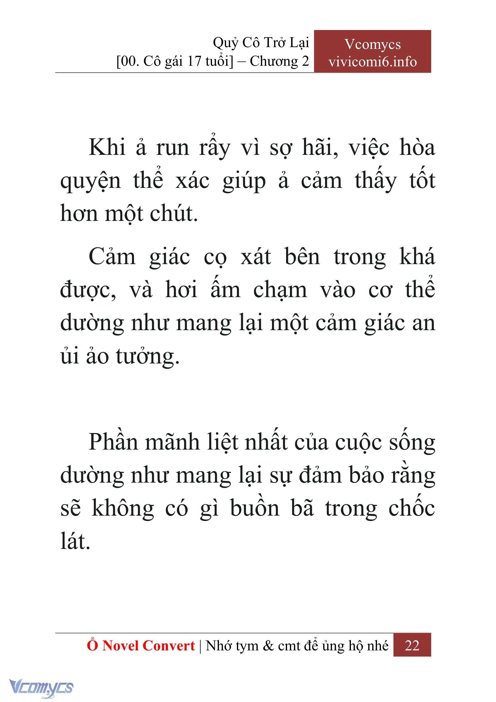 [Novel] Quý Cô Trở Lại Chapter  2 - 24