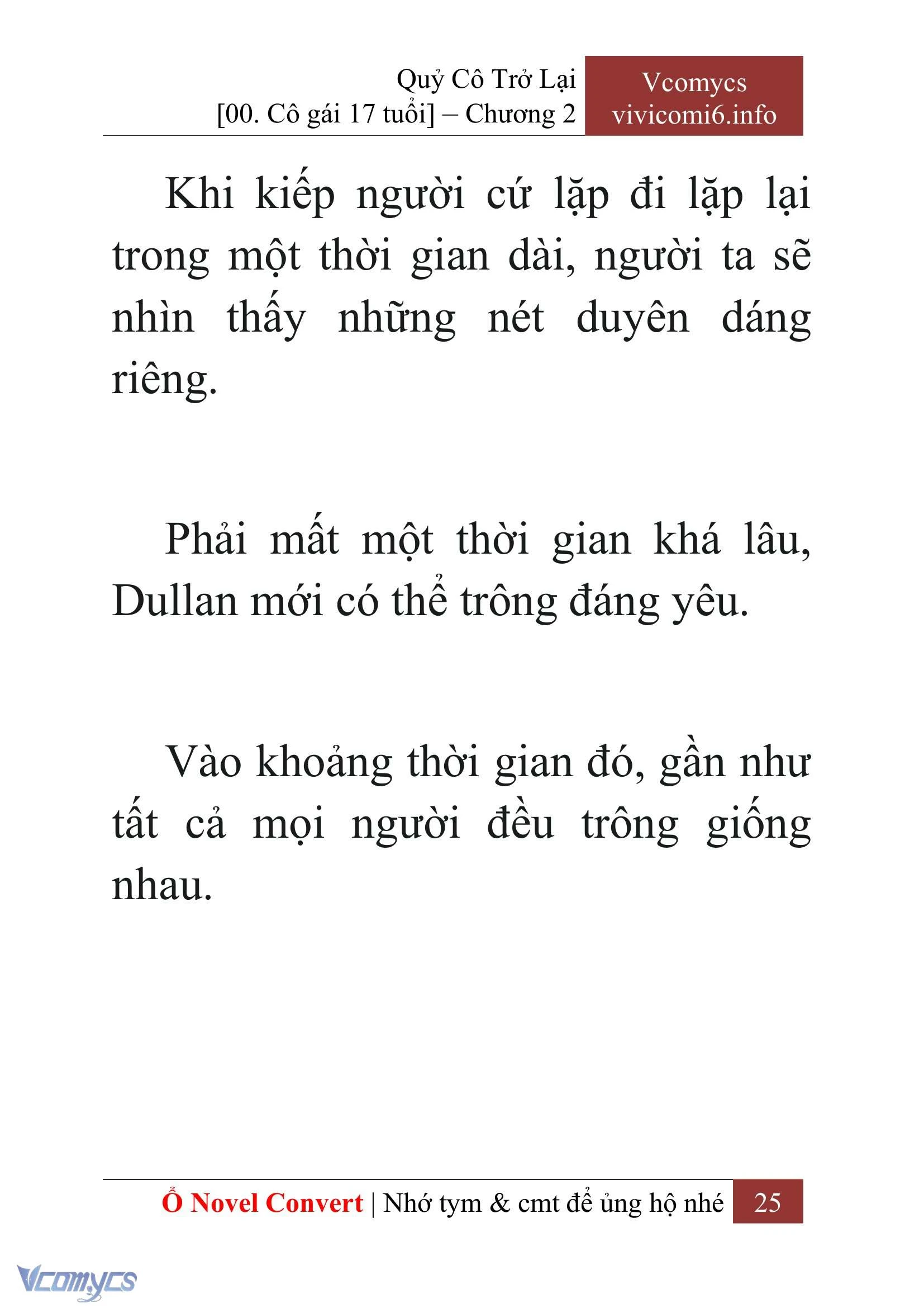 [Novel] Quý Cô Trở Lại Chapter  2 - 27