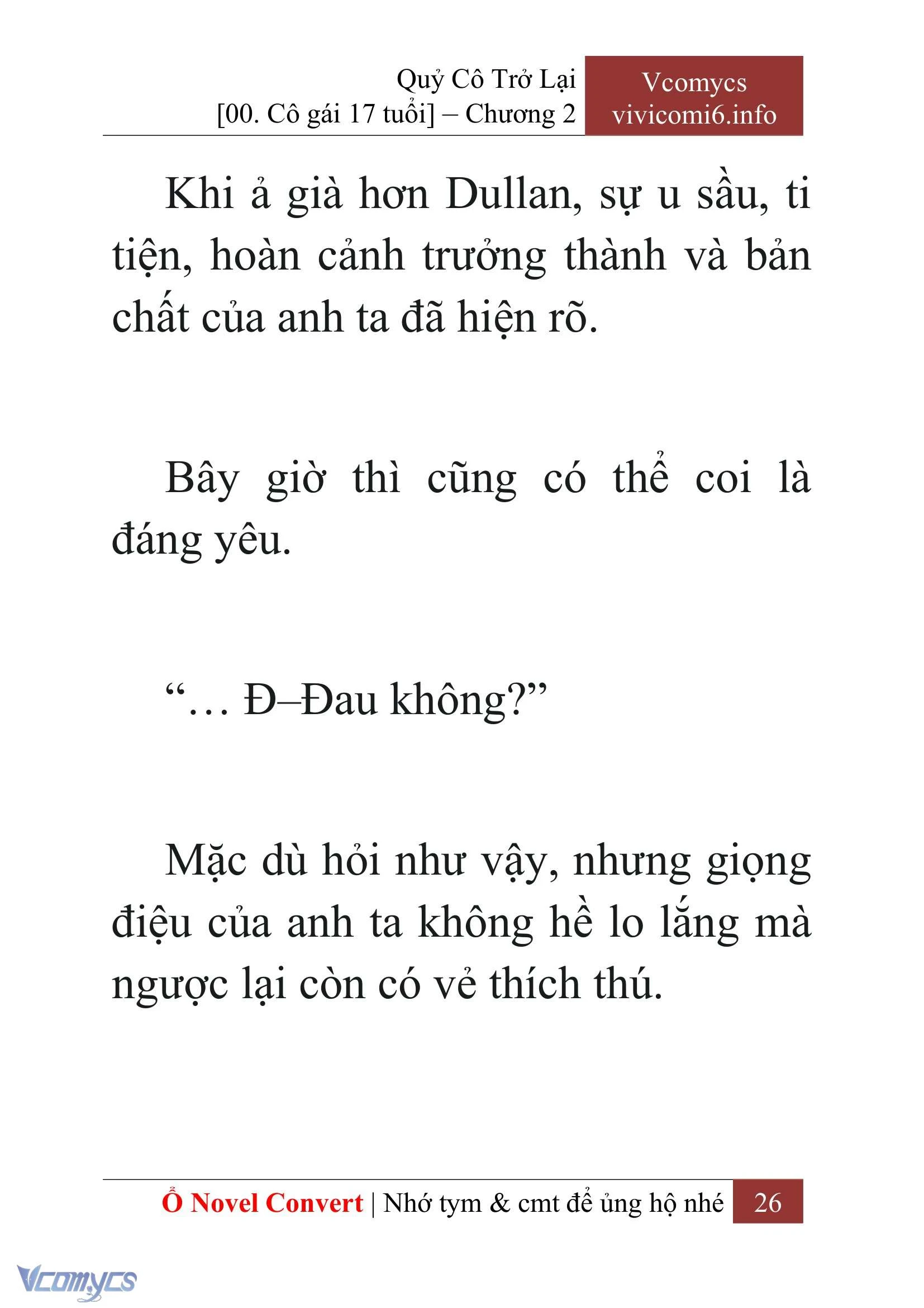 [Novel] Quý Cô Trở Lại Chapter  2 - 28
