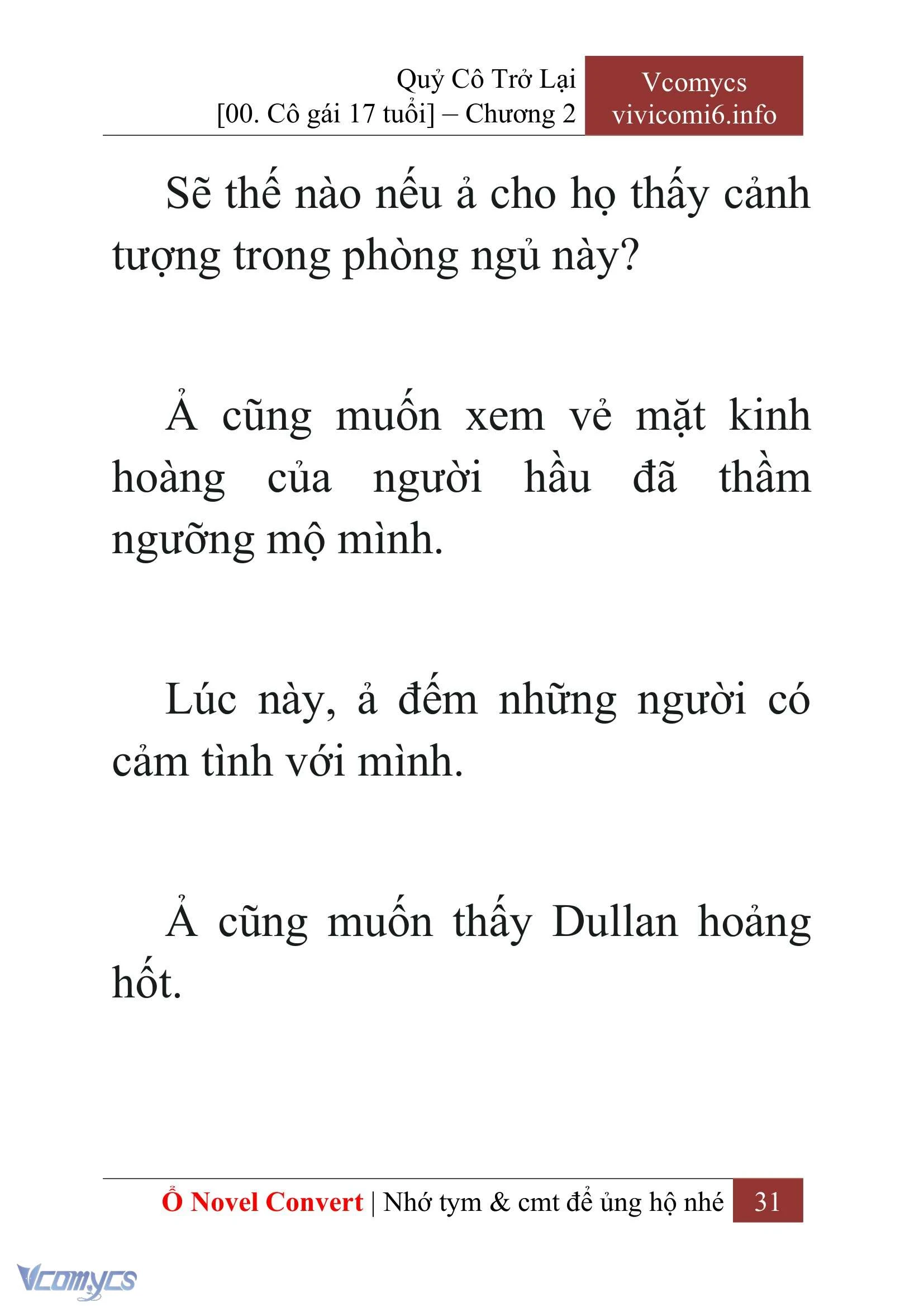 [Novel] Quý Cô Trở Lại Chapter  2 - 33