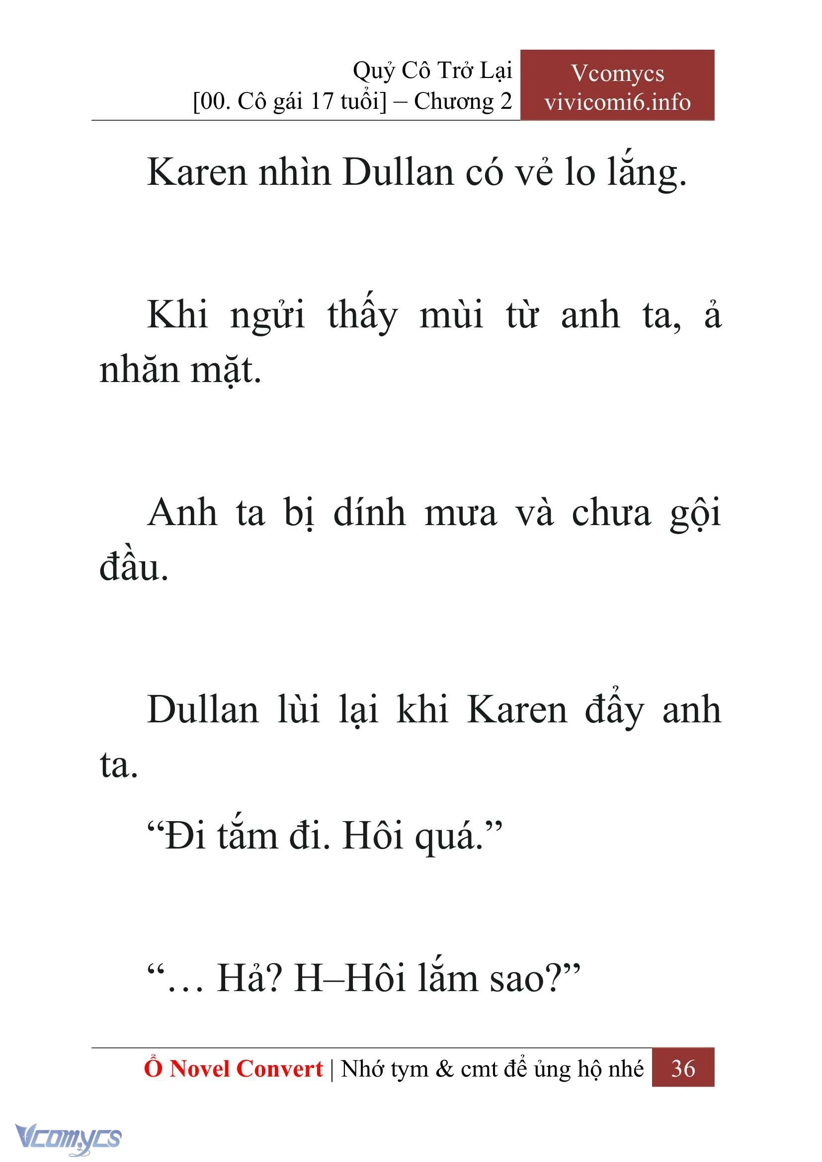 [Novel] Quý Cô Trở Lại Chapter  2 - 38