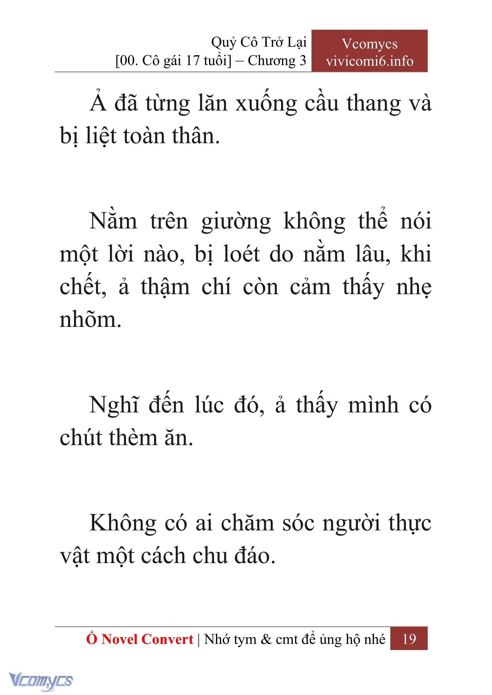 [Novel] Quý Cô Trở Lại Chapter  3 - 21