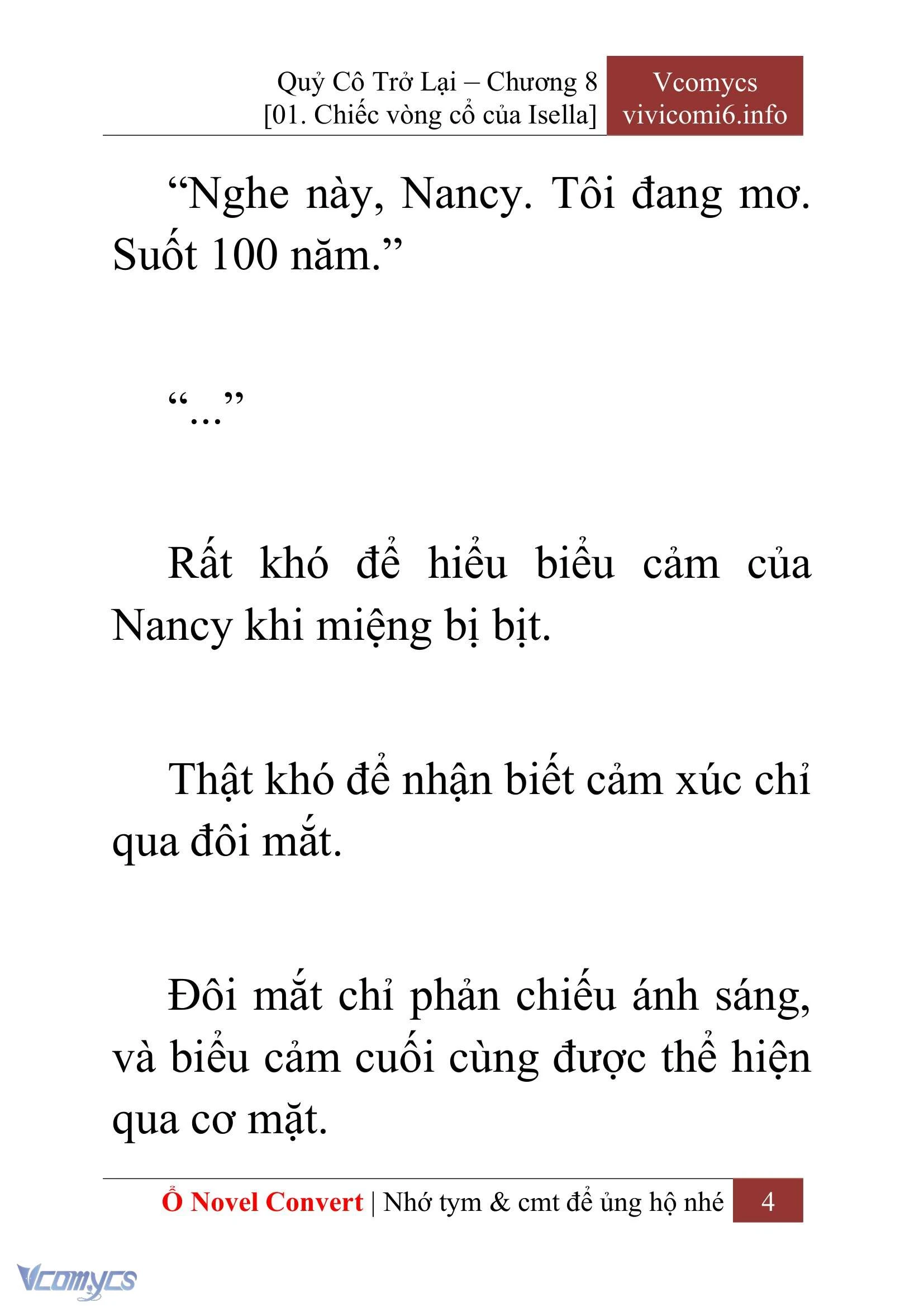 [Novel] Quý Cô Trở Lại Chapter  8 - 6