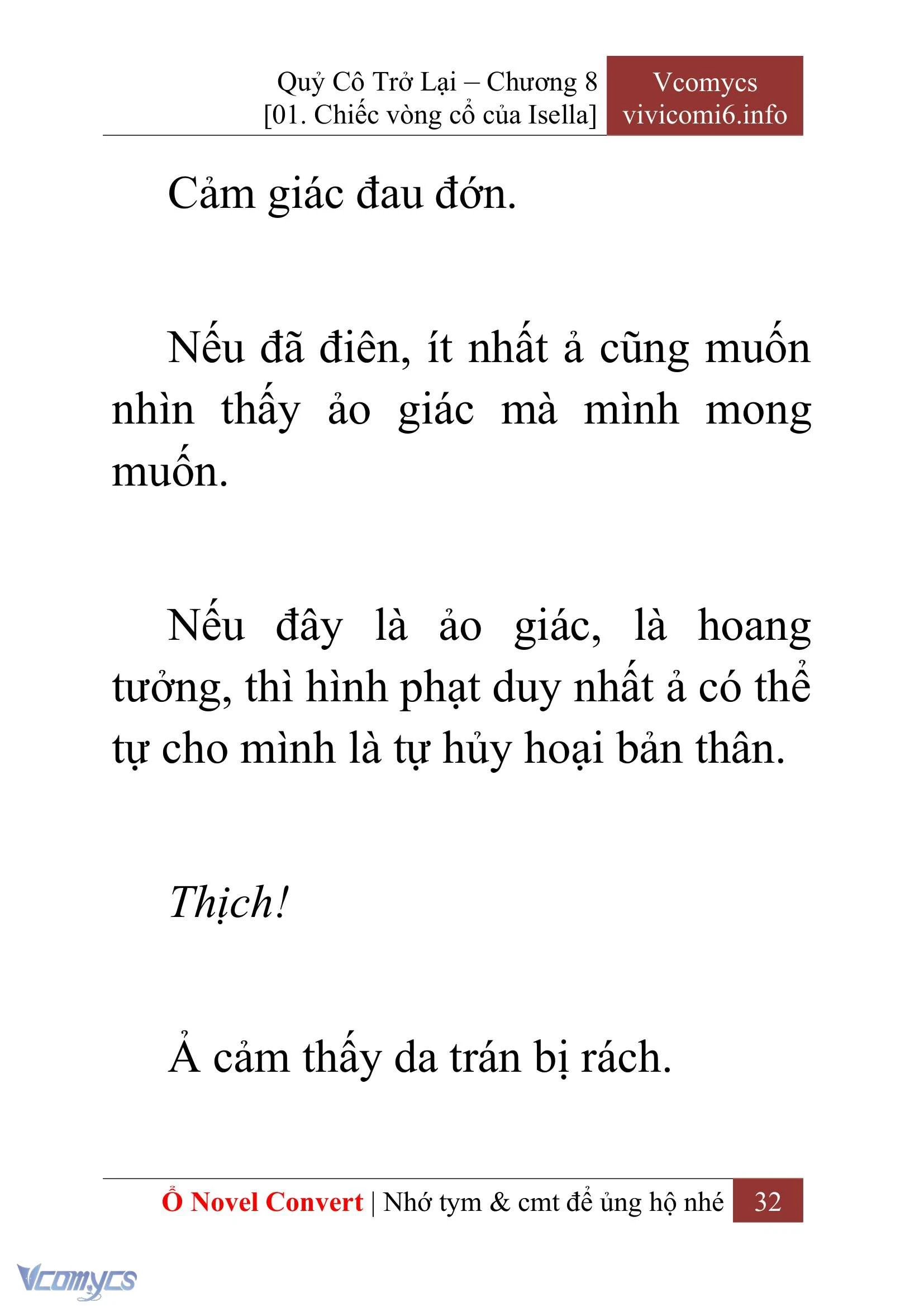 [Novel] Quý Cô Trở Lại Chapter  8 - 34