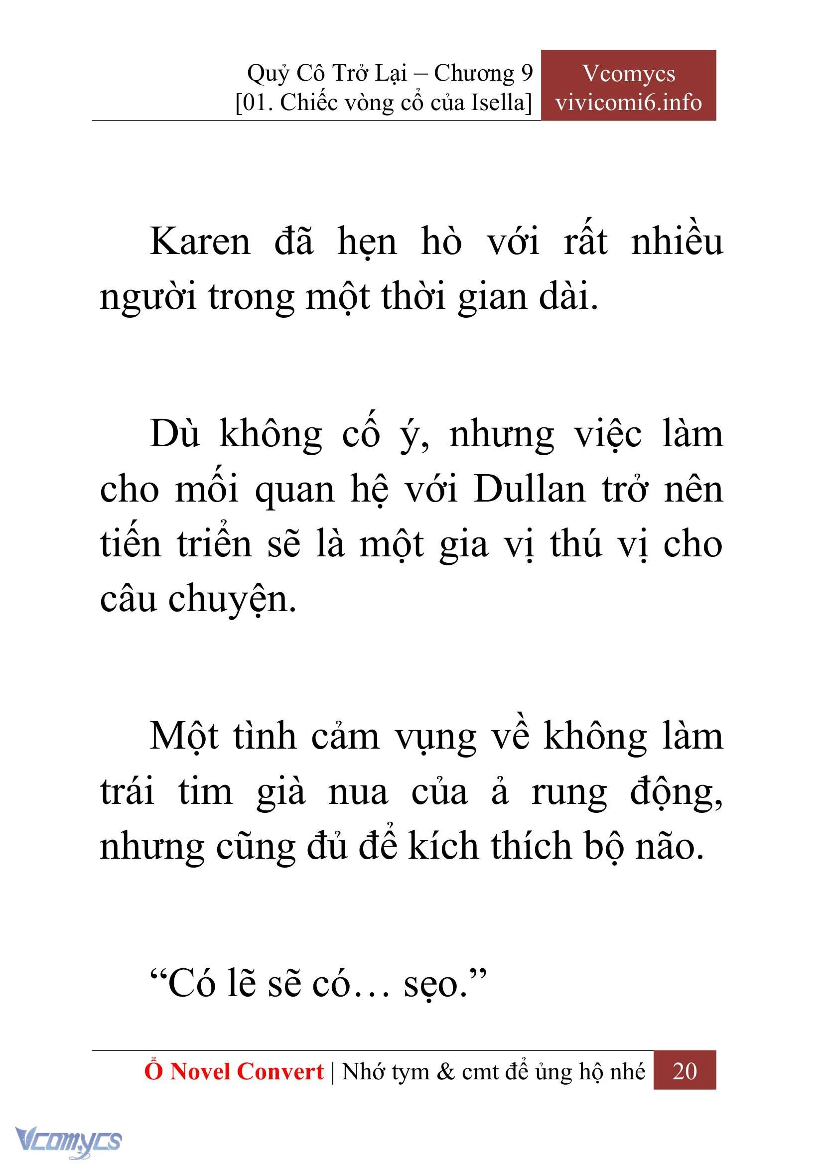 [Novel] Quý Cô Trở Lại Chapter  9 - 22