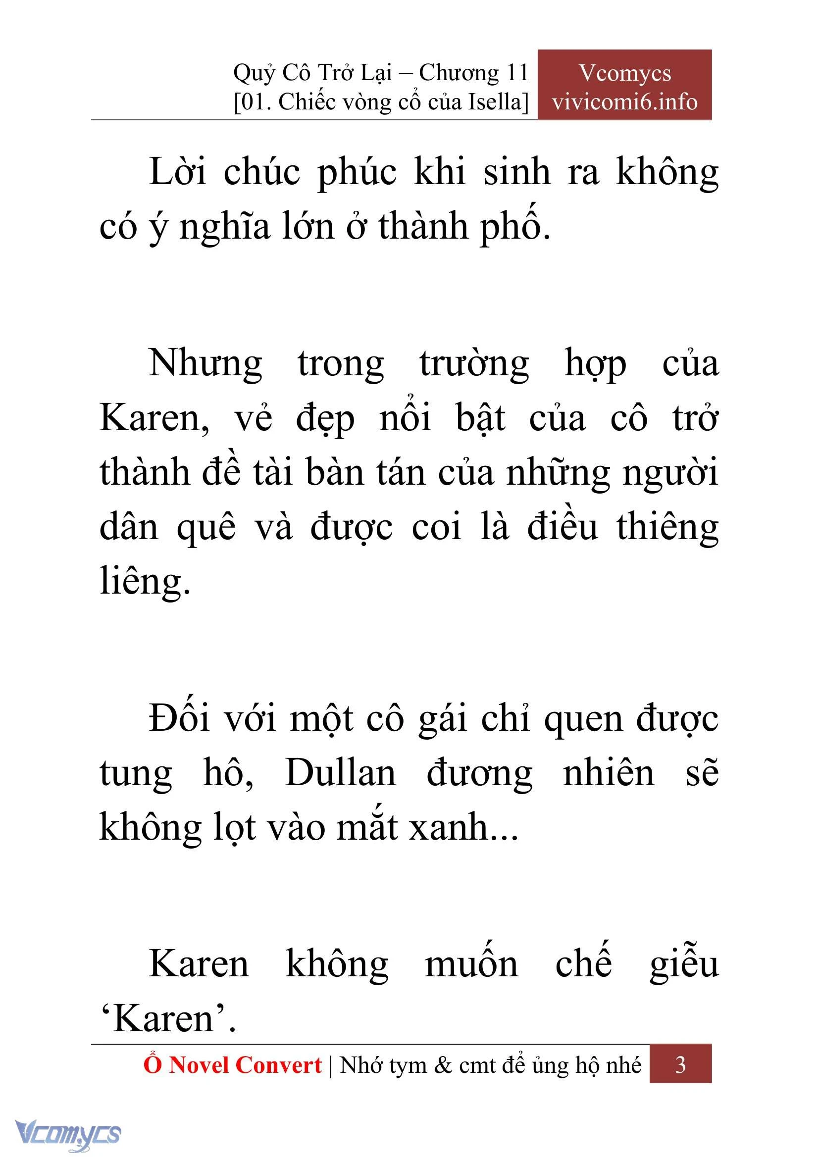 [Novel] Quý Cô Trở Lại Chapter  11 - 5