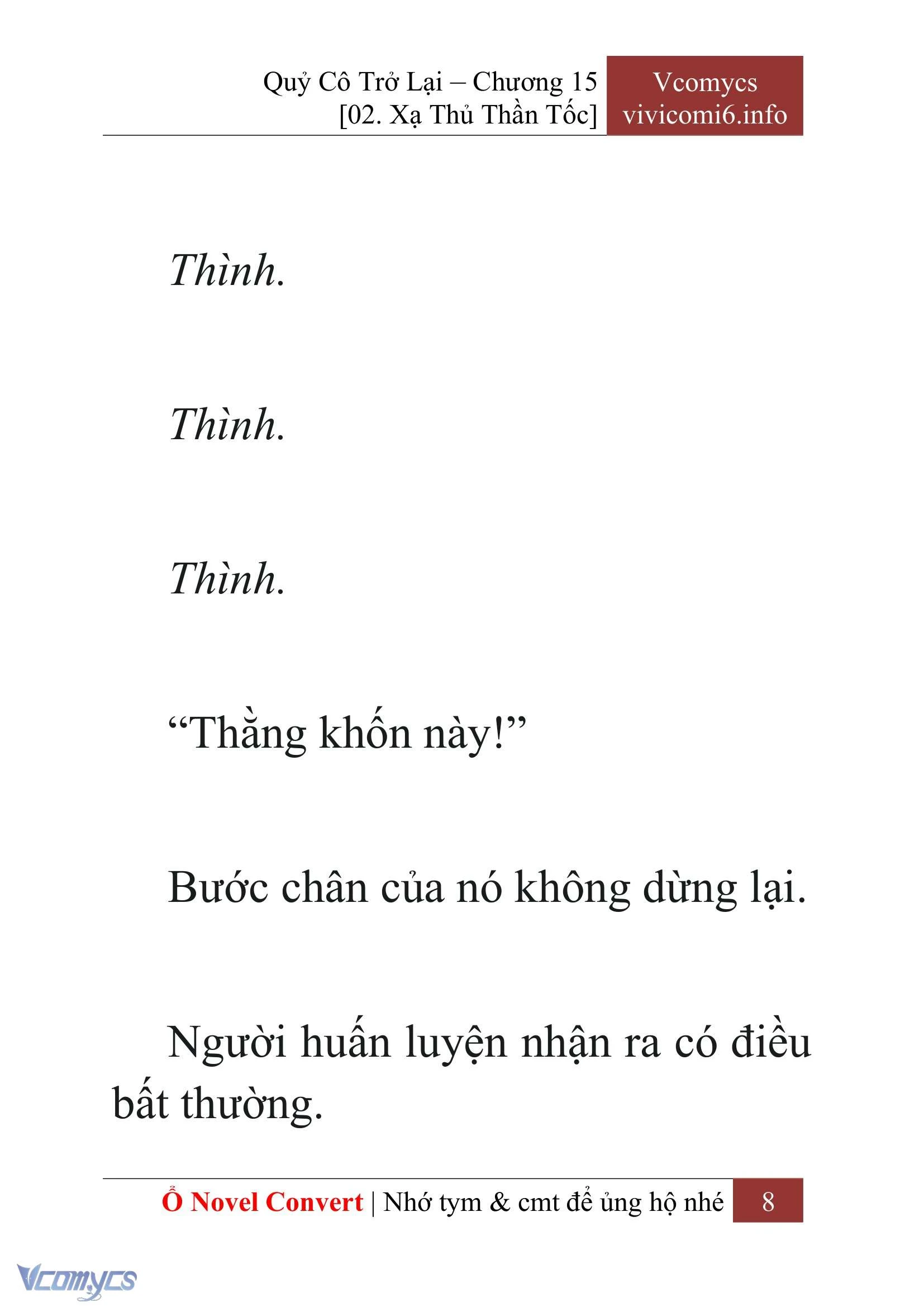 [Novel] Quý Cô Trở Lại Chapter  15 - 10