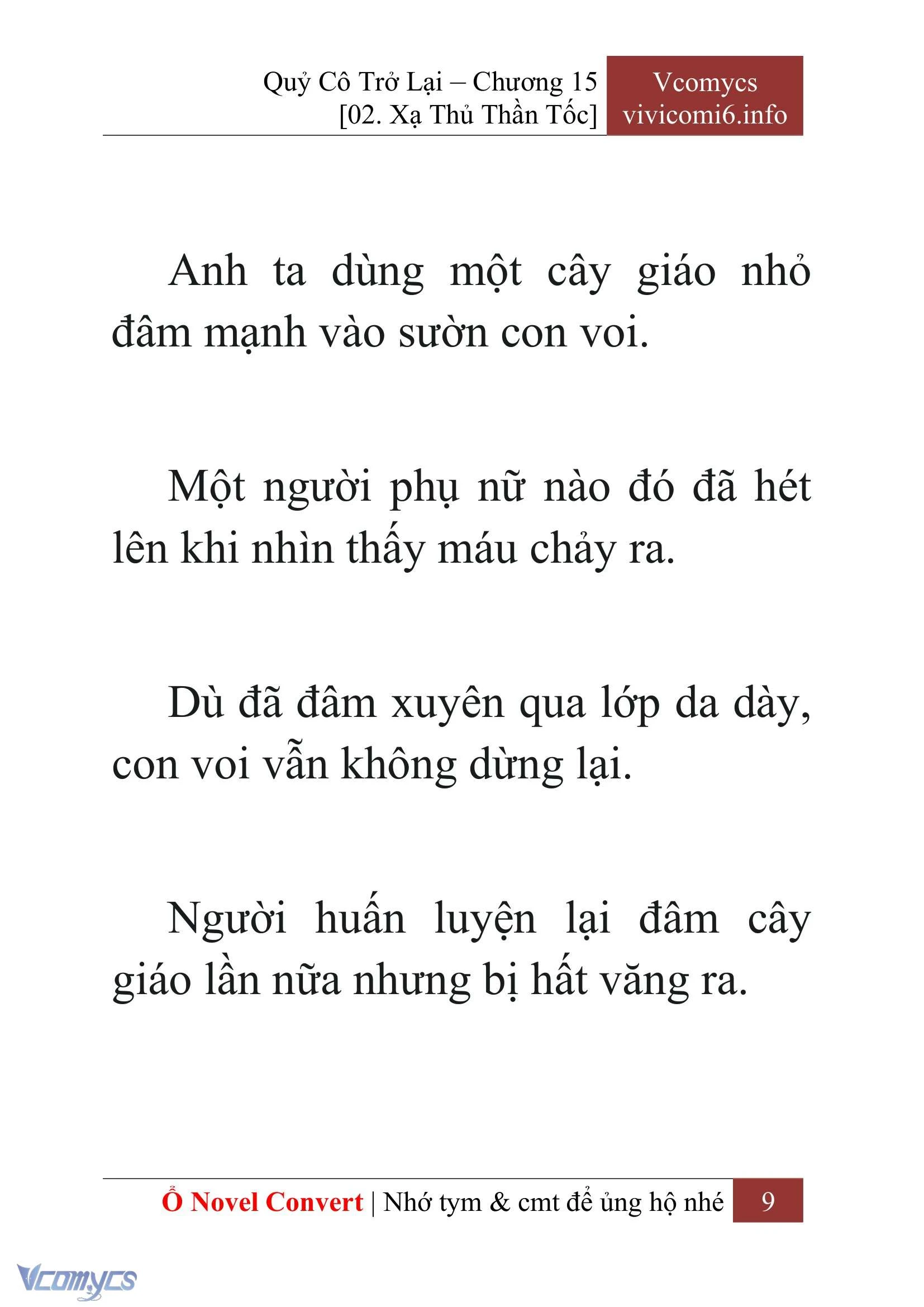 [Novel] Quý Cô Trở Lại Chapter  15 - 11