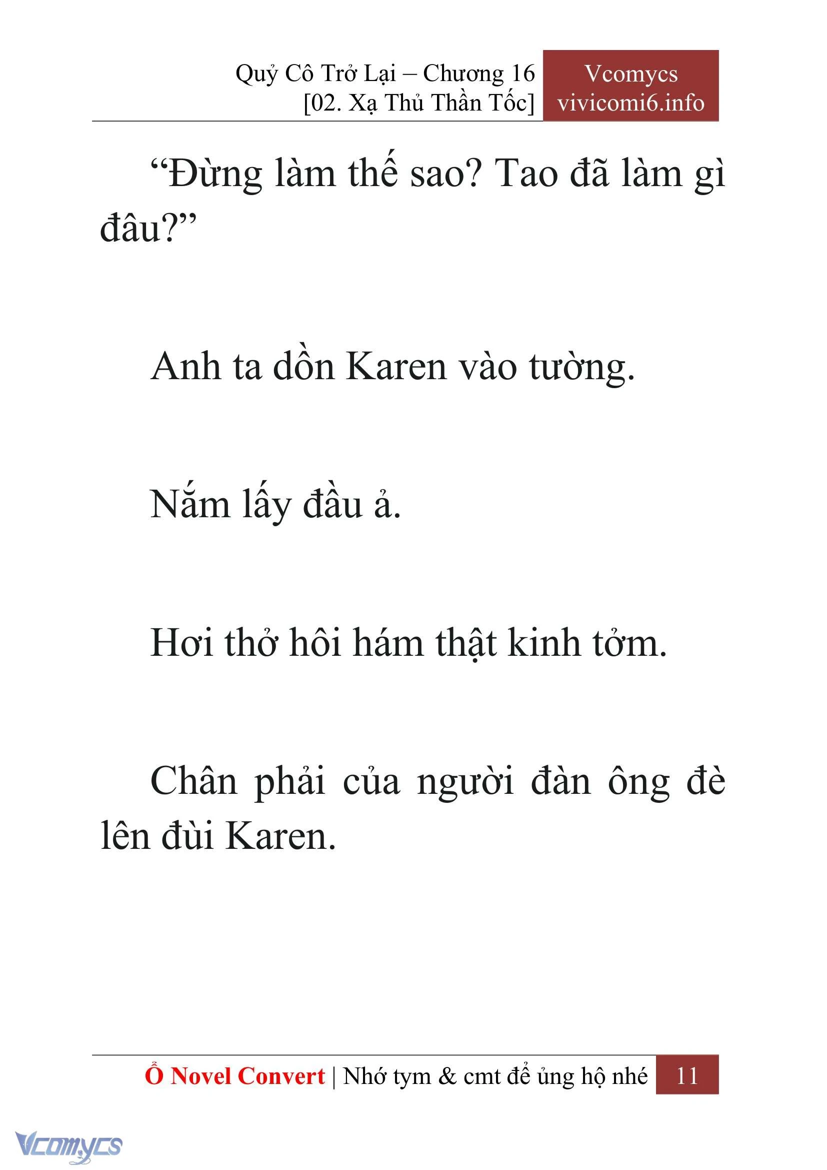 [Novel] Quý Cô Trở Lại Chapter  16 - 13