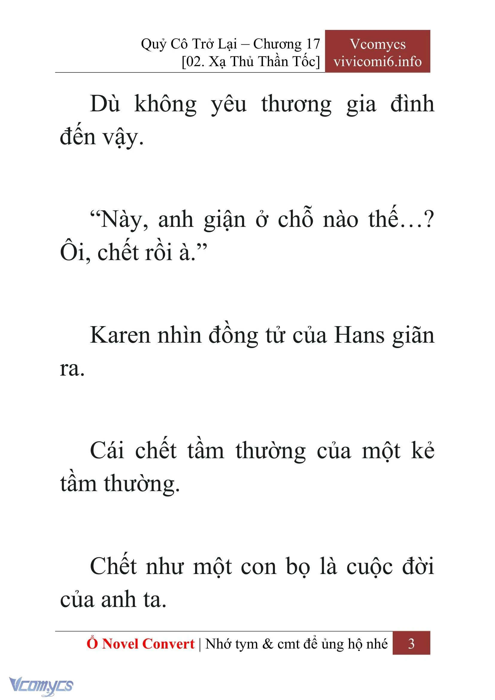 [Novel] Quý Cô Trở Lại Chapter  17 - 5
