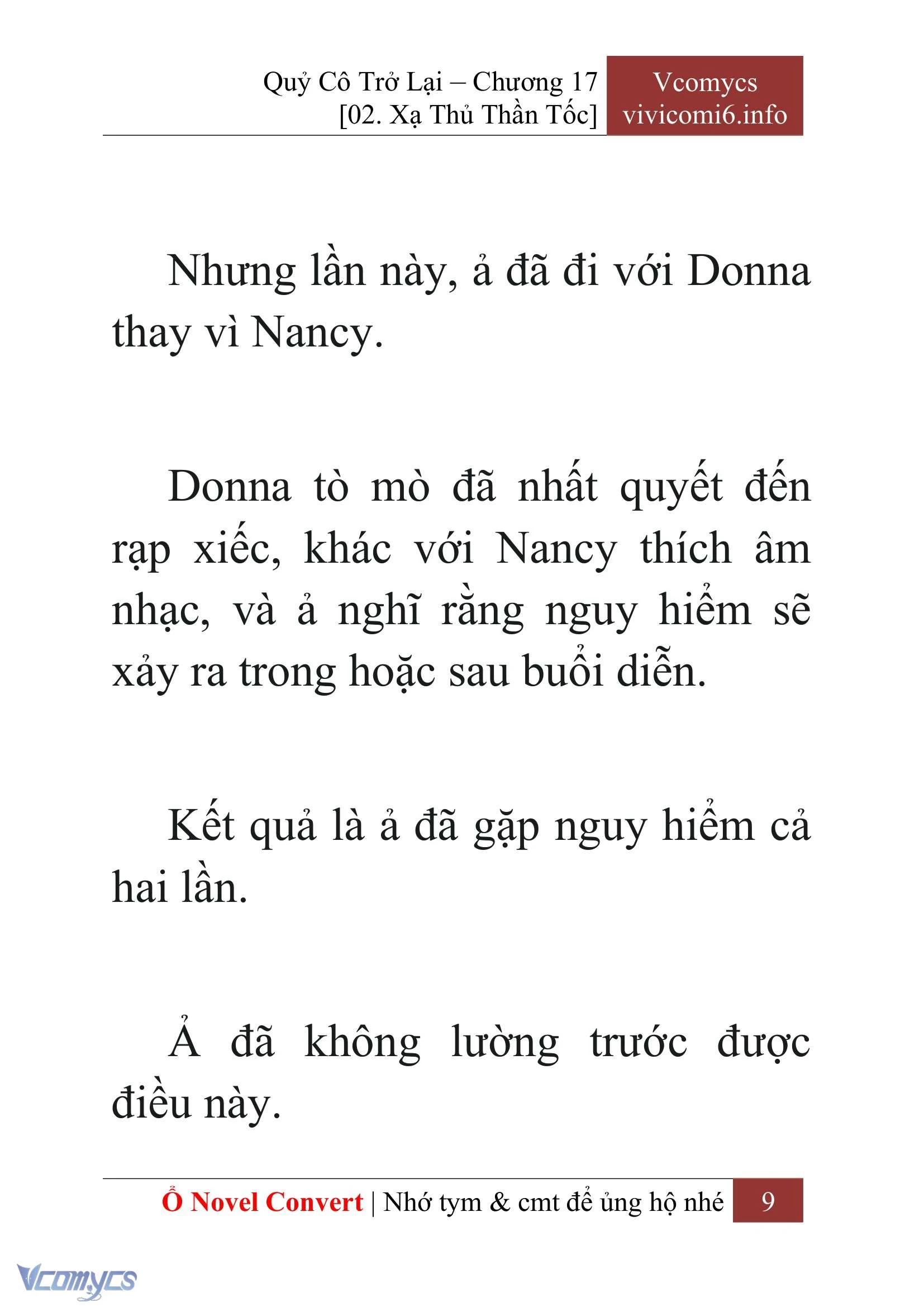 [Novel] Quý Cô Trở Lại Chapter  17 - 11