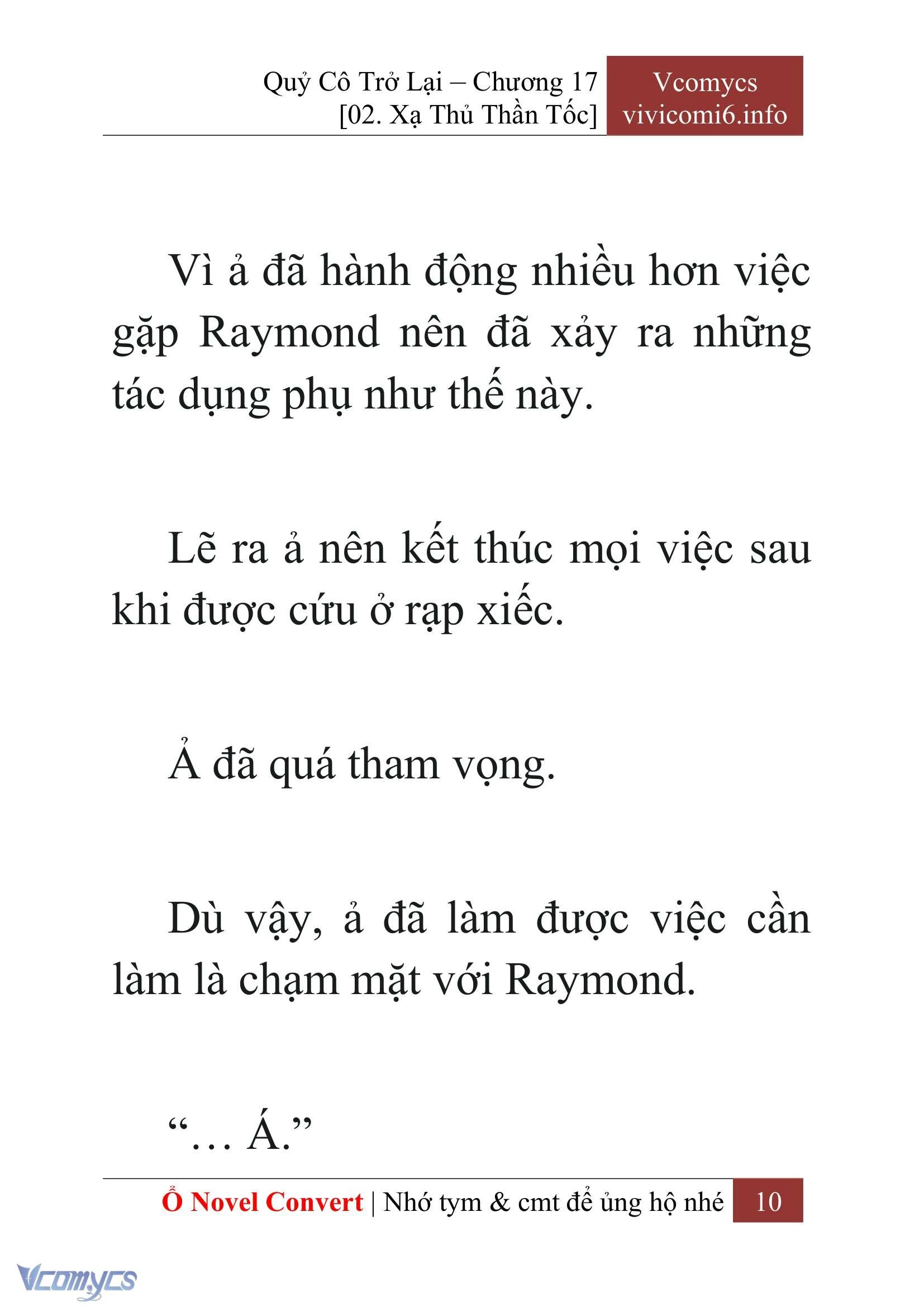 [Novel] Quý Cô Trở Lại Chapter  17 - 12