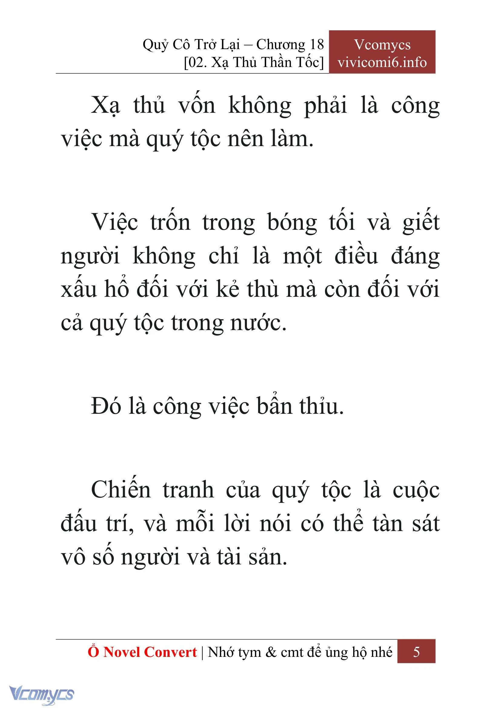 [Novel] Quý Cô Trở Lại Chapter  18 - 7