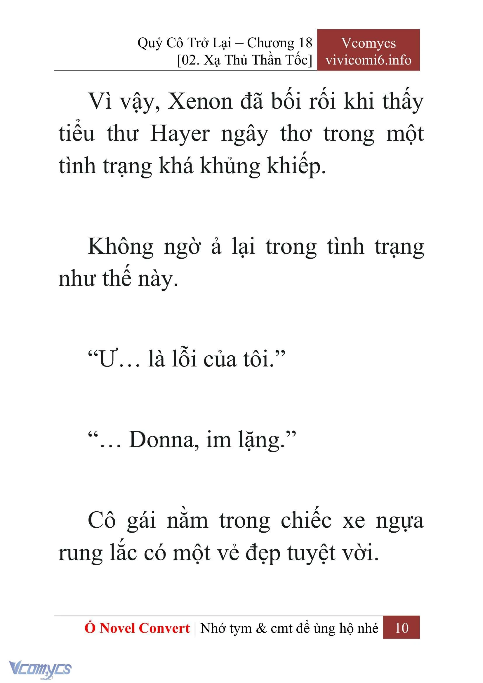 [Novel] Quý Cô Trở Lại Chapter  18 - 12