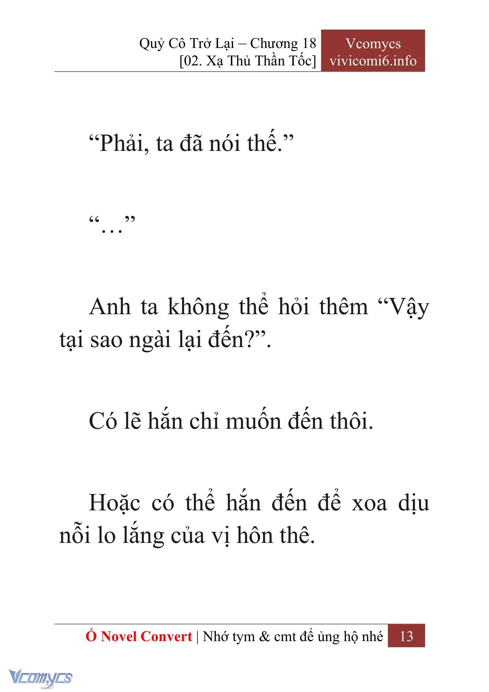 [Novel] Quý Cô Trở Lại Chapter  18 - 15