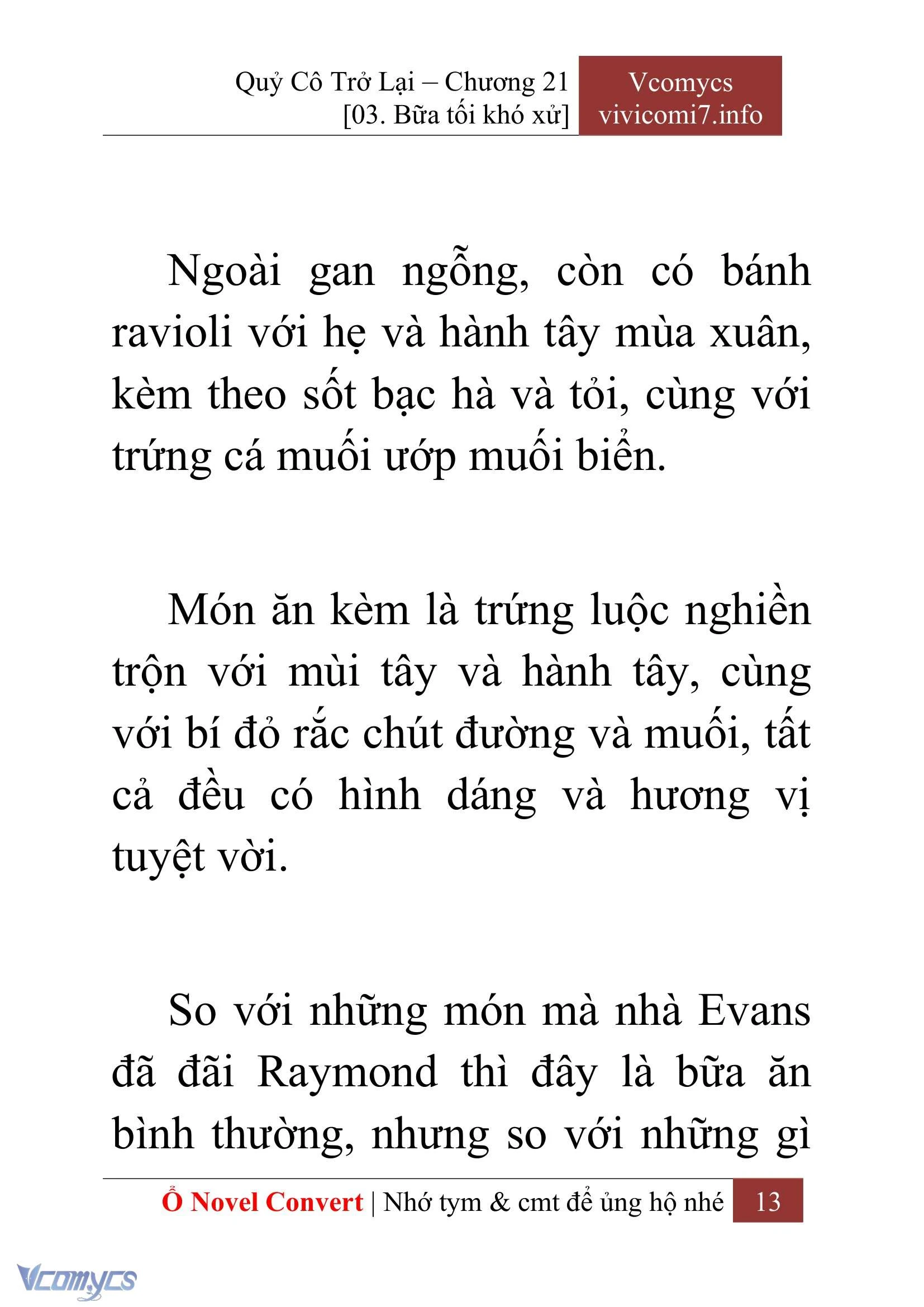 [Novel] Quý Cô Trở Lại Chapter  21 - 15