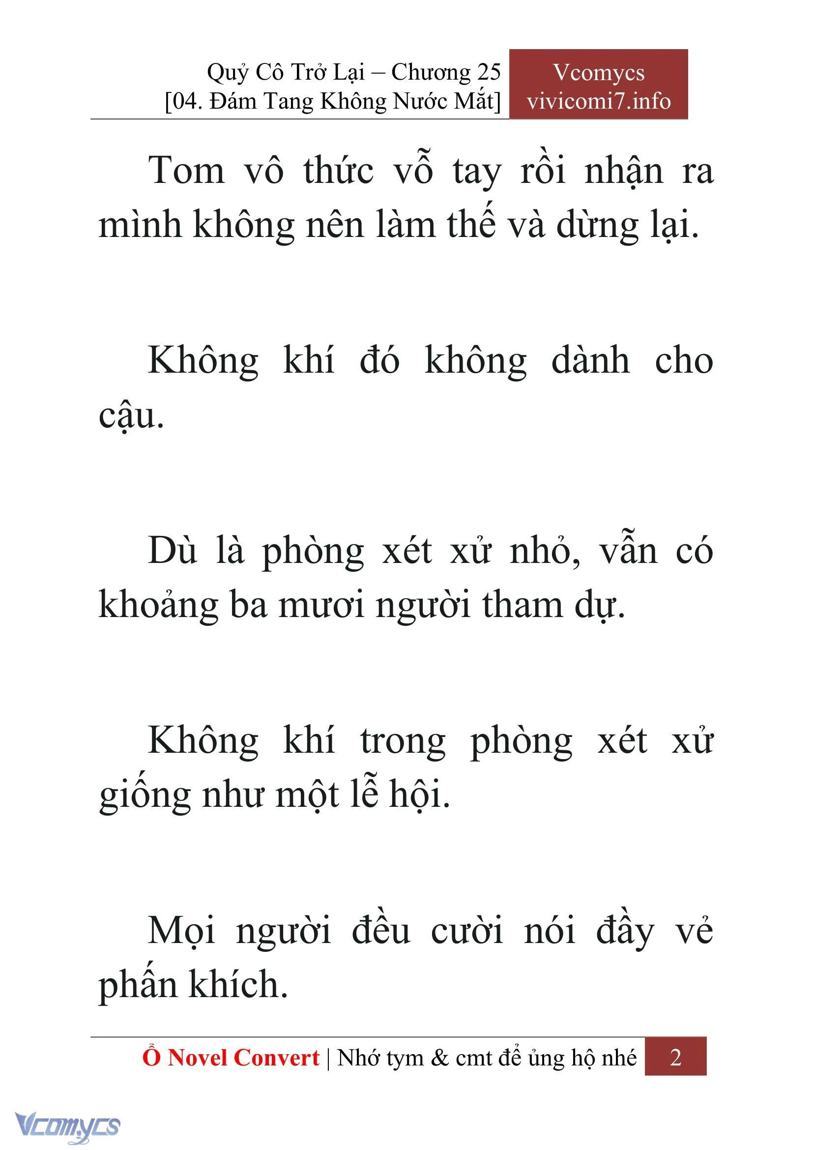 [Novel] Quý Cô Trở Lại Chapter  25 - 4
