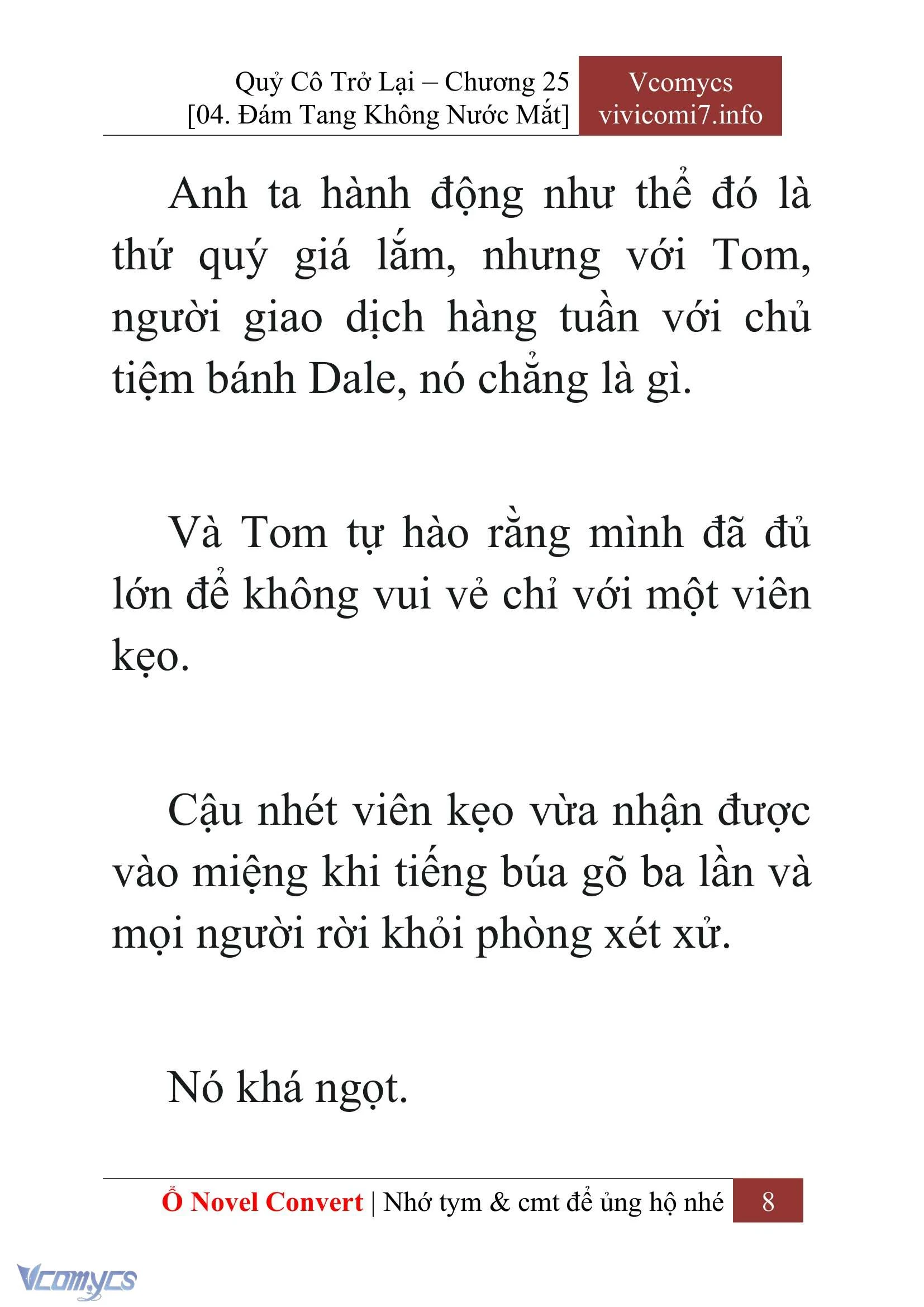 [Novel] Quý Cô Trở Lại Chapter  25 - 10