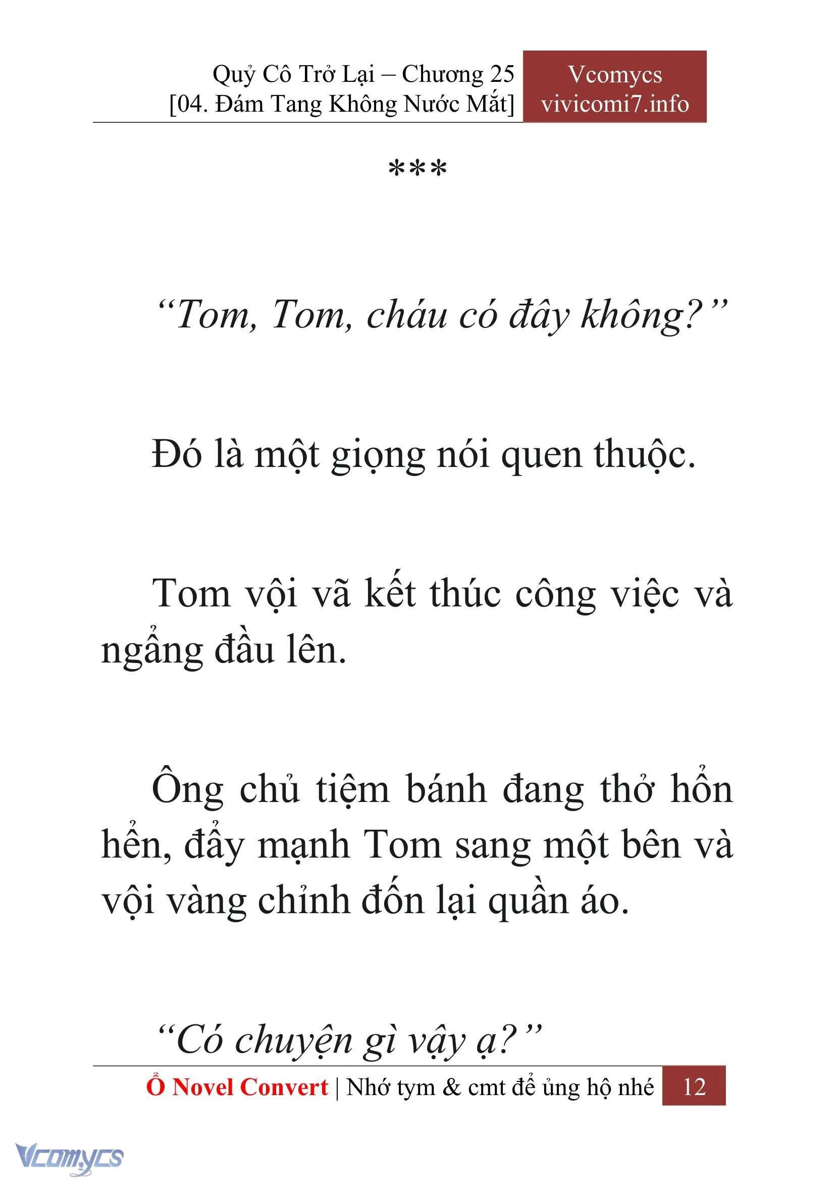 [Novel] Quý Cô Trở Lại Chapter  25 - 14