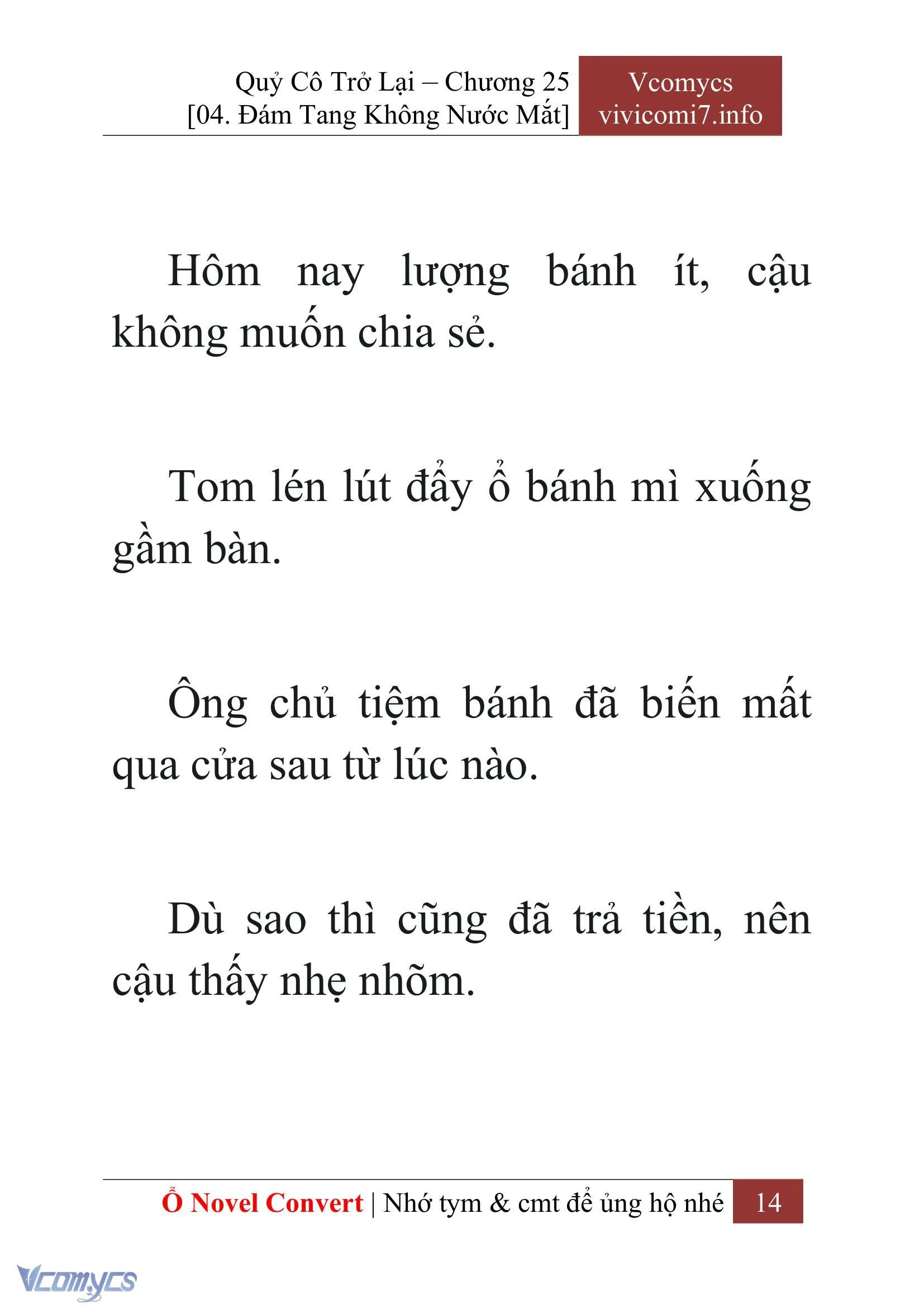 [Novel] Quý Cô Trở Lại Chapter  25 - 16