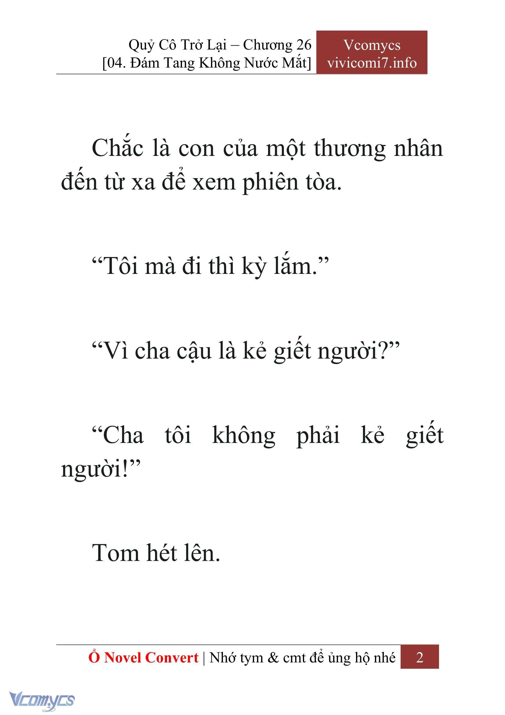 [Novel] Quý Cô Trở Lại Chapter  26 - 4