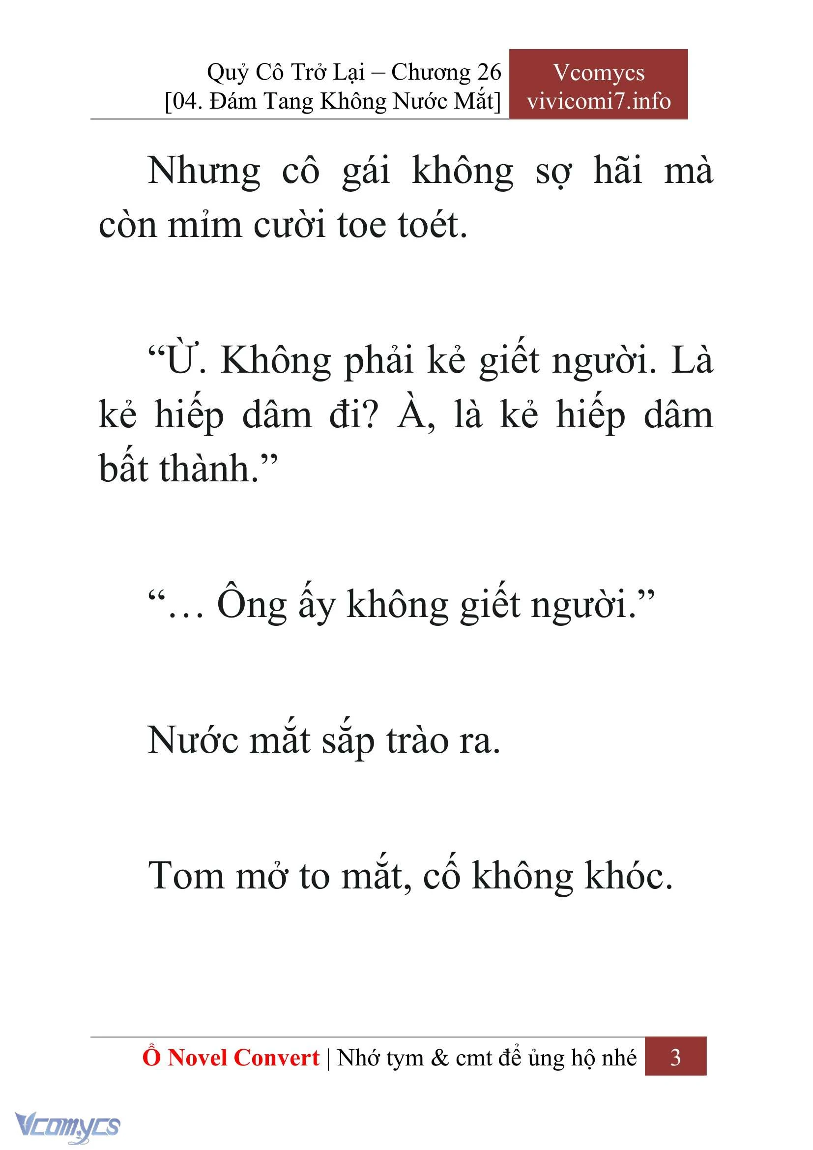 [Novel] Quý Cô Trở Lại Chapter  26 - 5