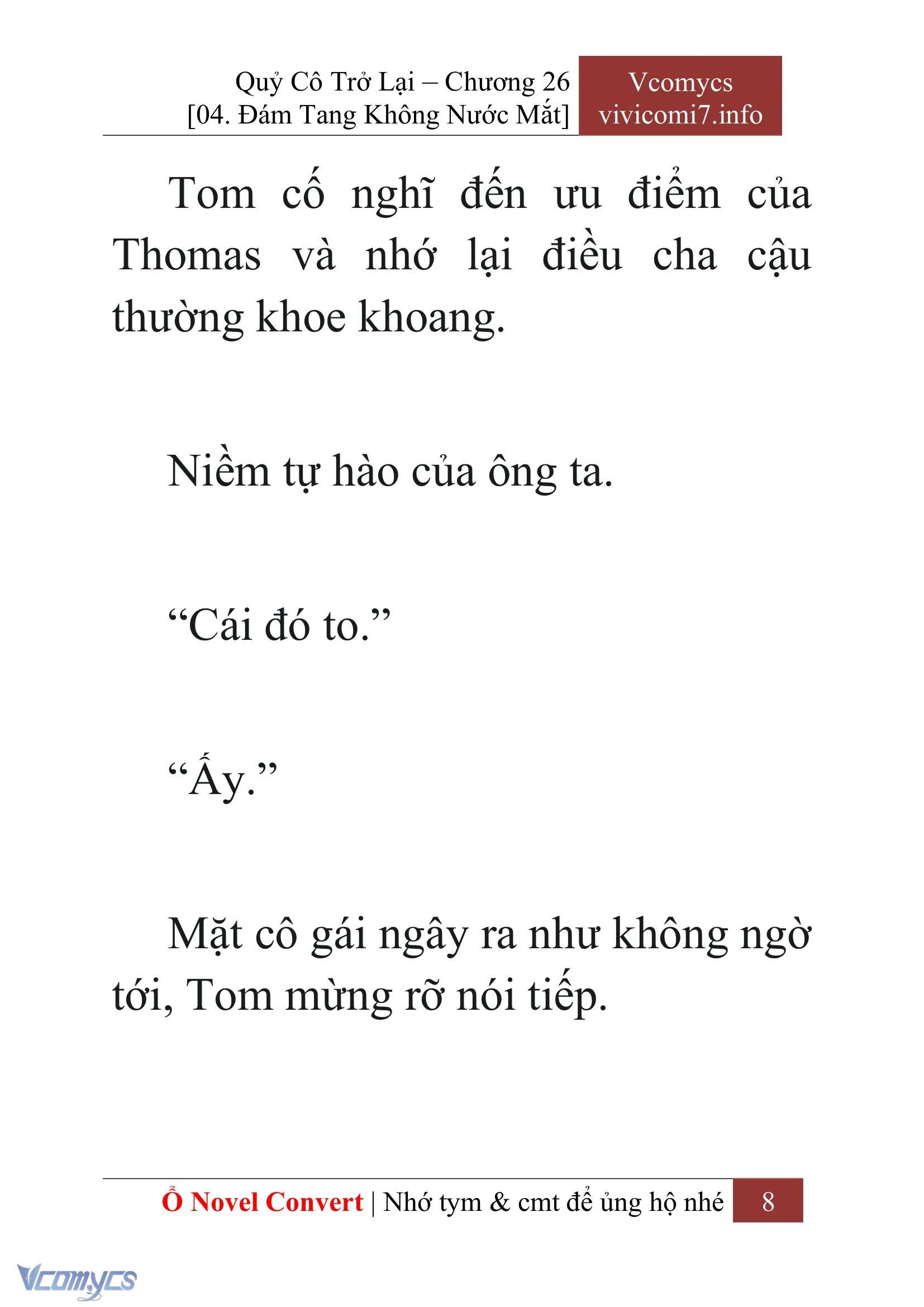 [Novel] Quý Cô Trở Lại Chapter  26 - 10