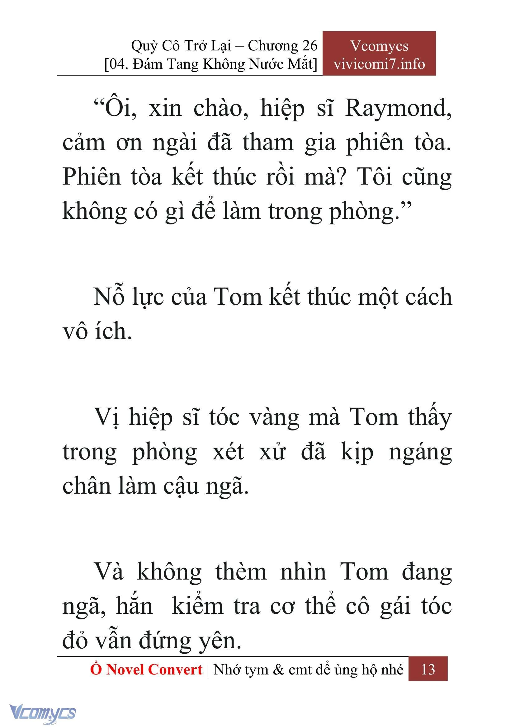 [Novel] Quý Cô Trở Lại Chapter  26 - 15