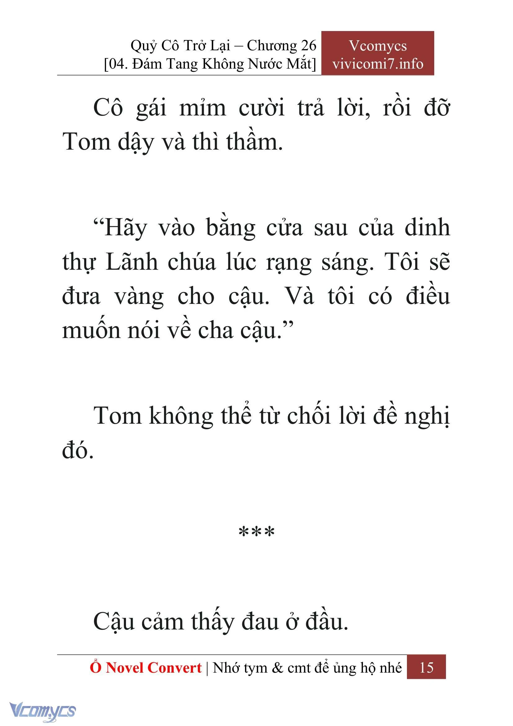 [Novel] Quý Cô Trở Lại Chapter  26 - 17