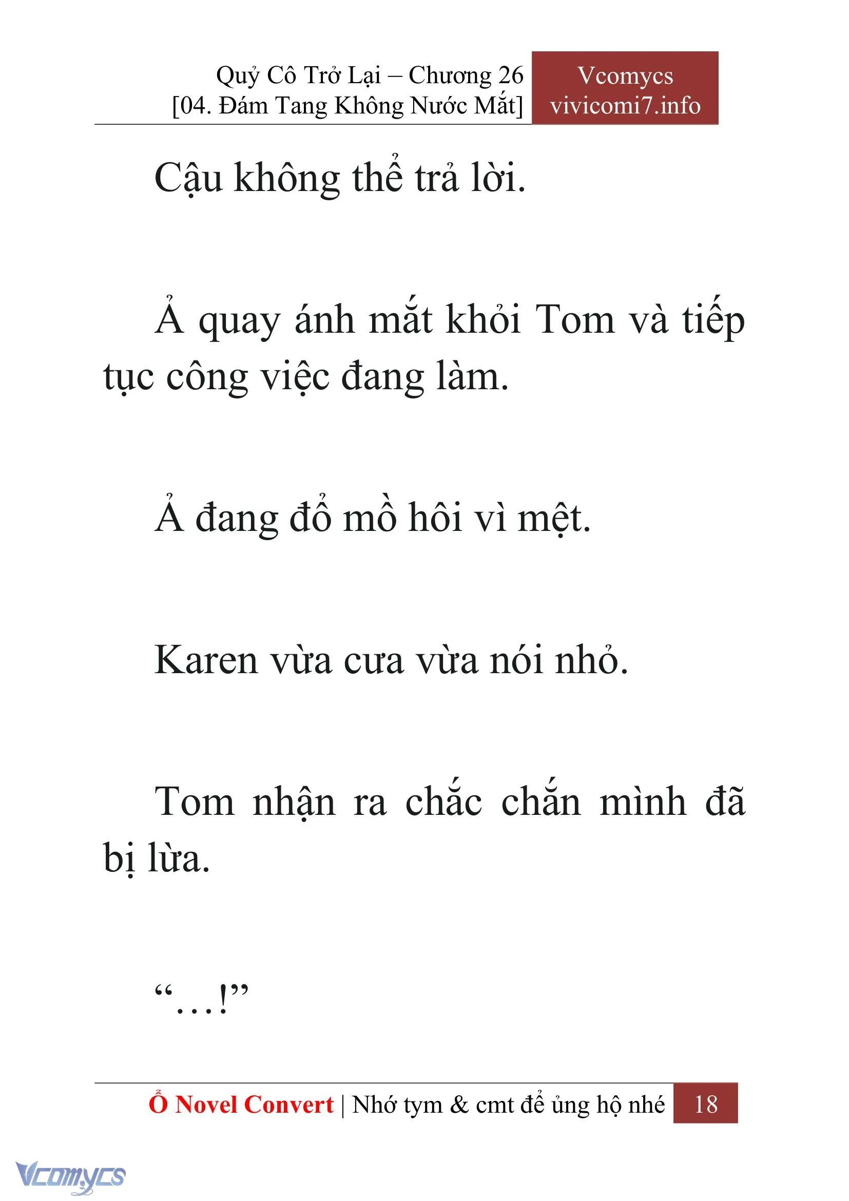 [Novel] Quý Cô Trở Lại Chapter  26 - 20