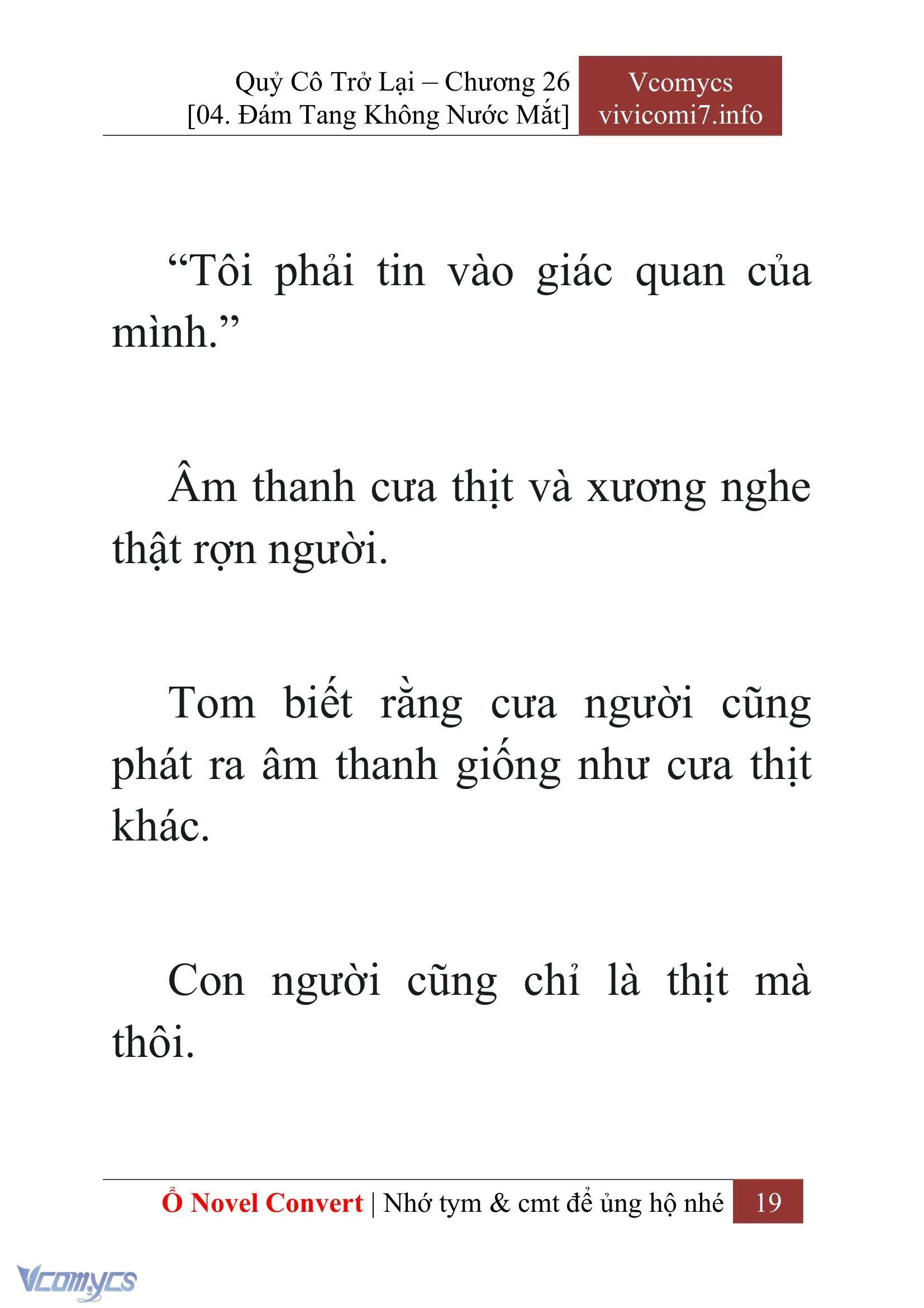 [Novel] Quý Cô Trở Lại Chapter  26 - 21