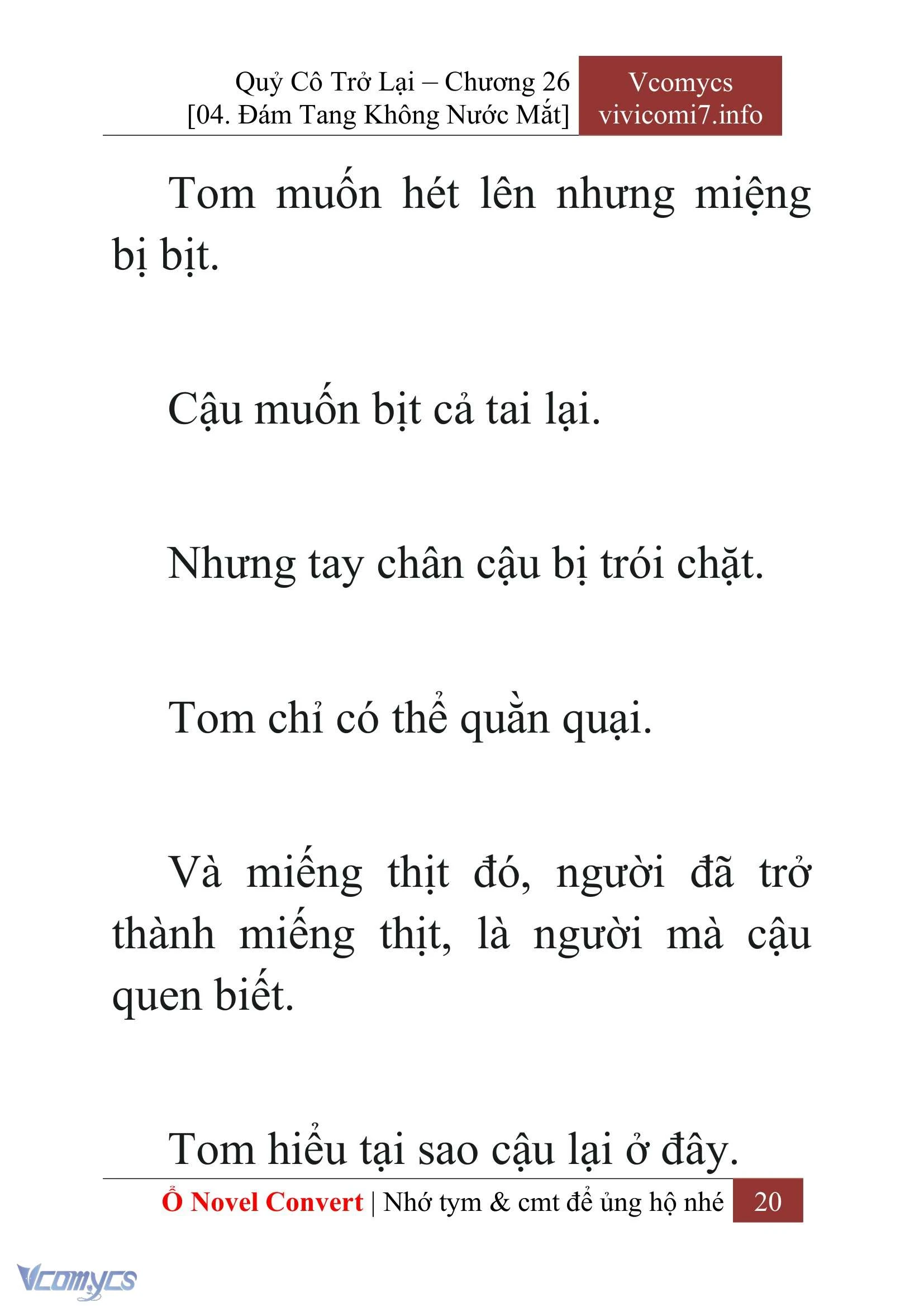 [Novel] Quý Cô Trở Lại Chapter  26 - 22