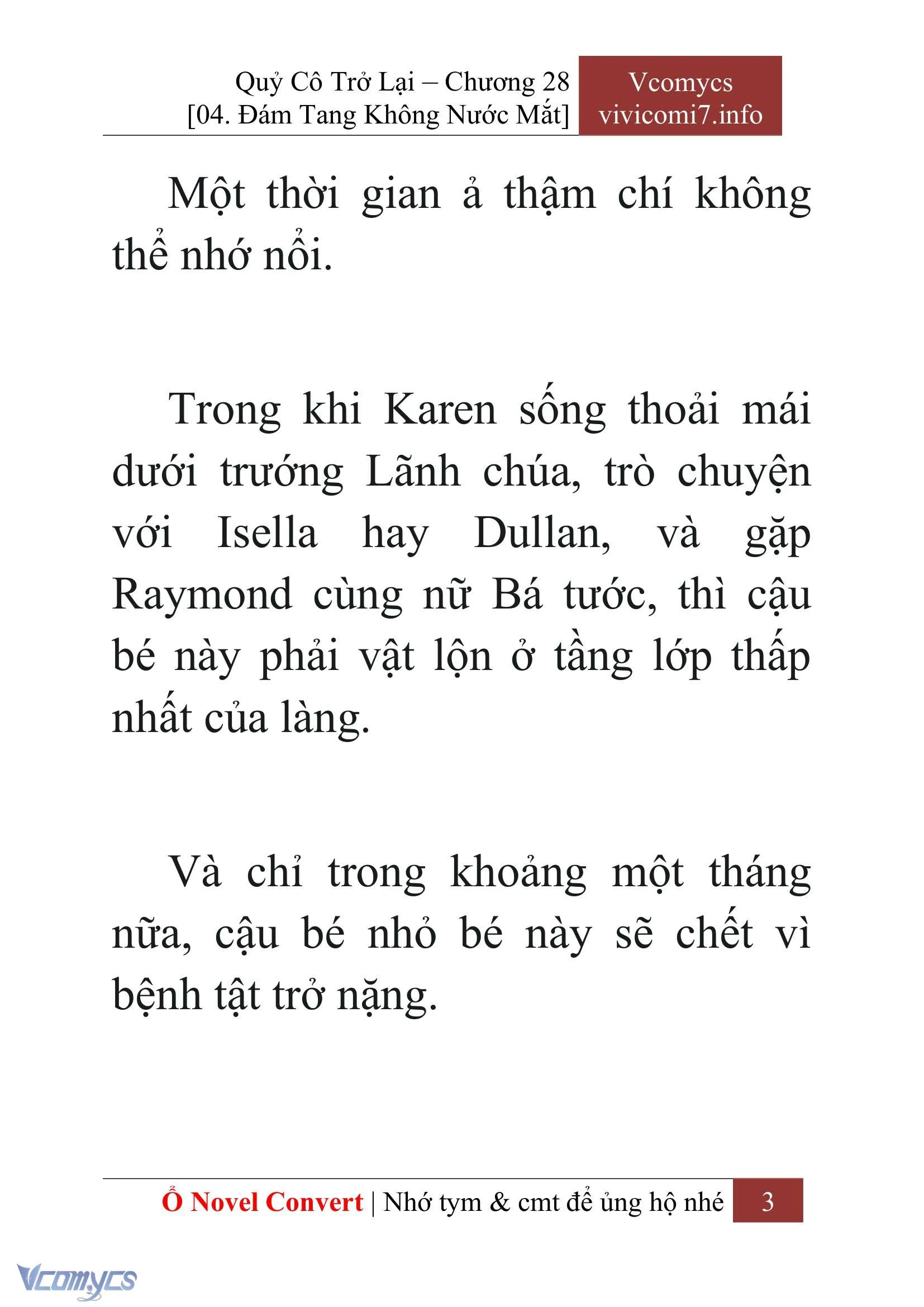 [Novel] Quý Cô Trở Lại Chapter  28 - 5