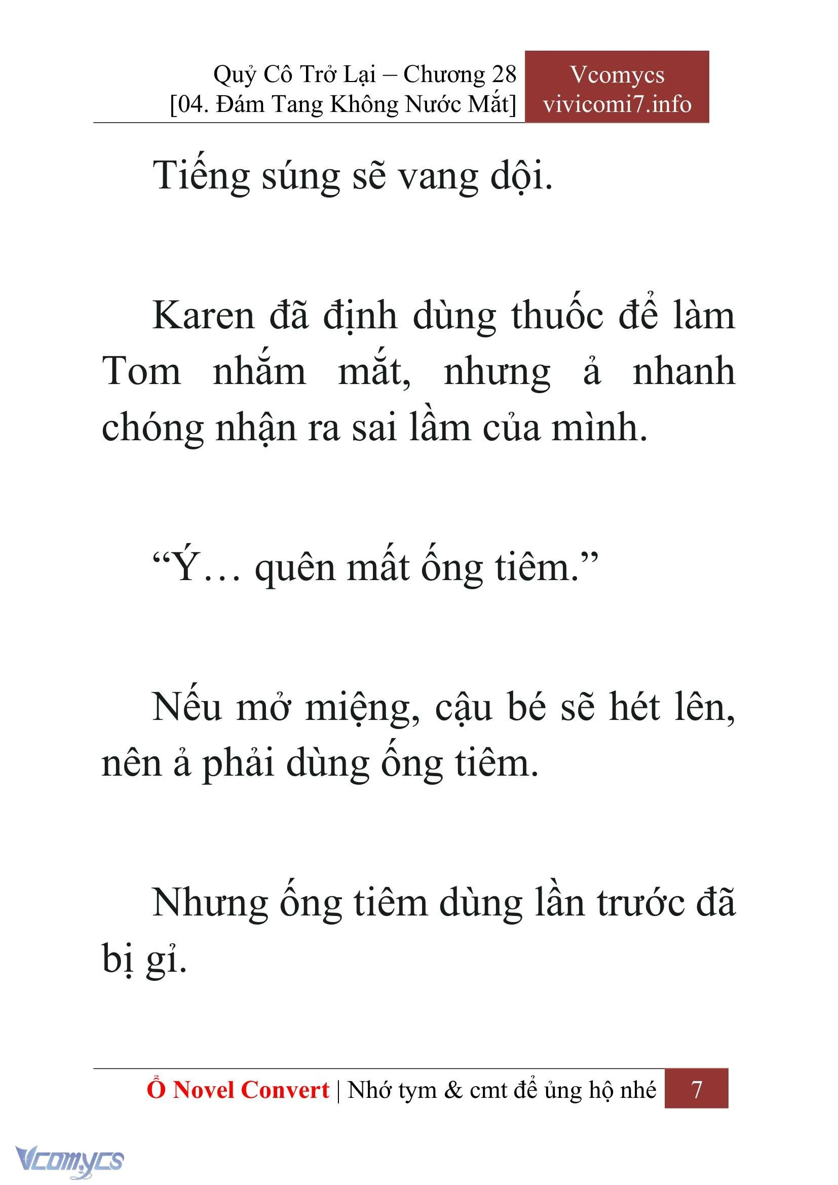 [Novel] Quý Cô Trở Lại Chapter  28 - 9