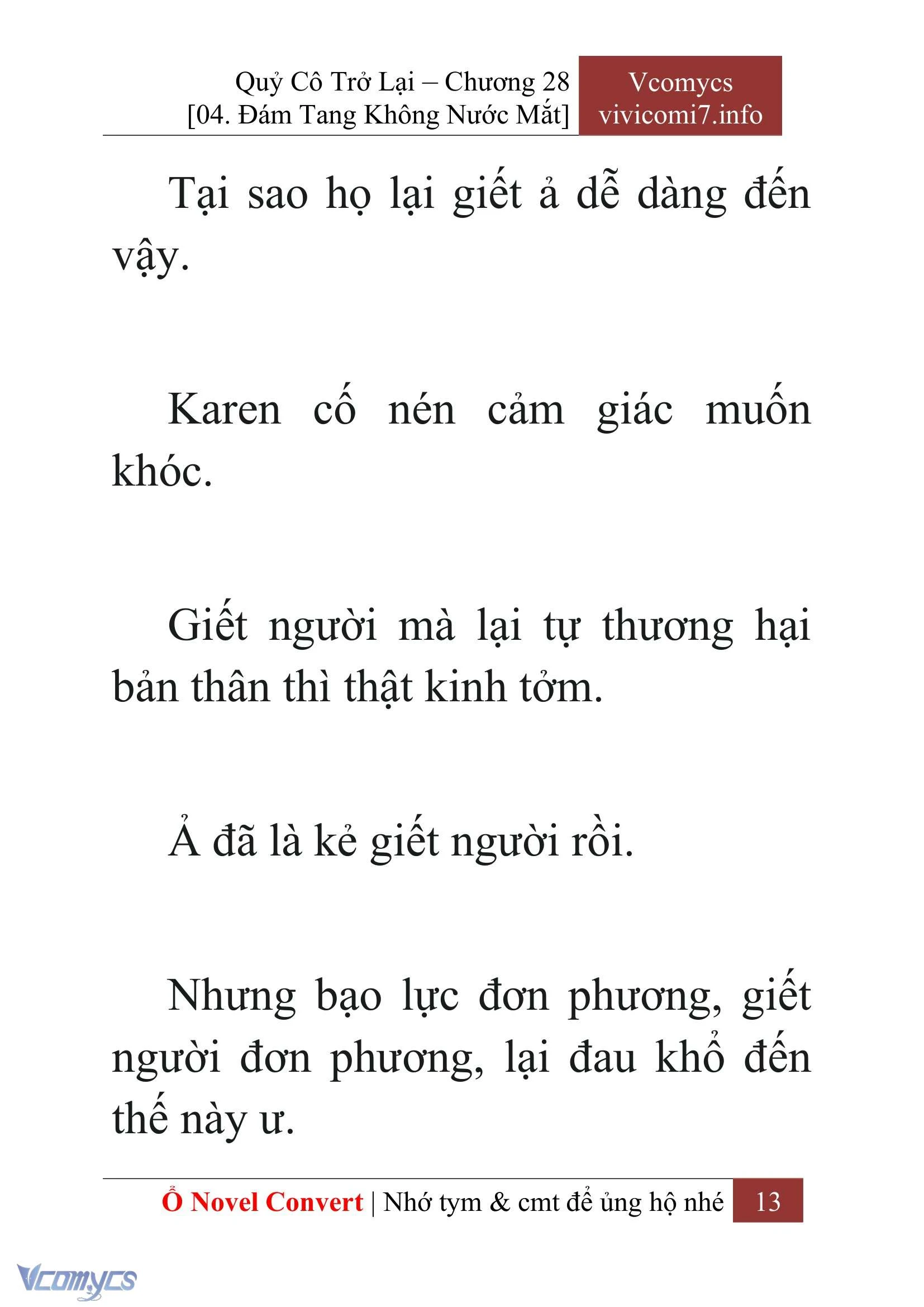 [Novel] Quý Cô Trở Lại Chapter  28 - 15