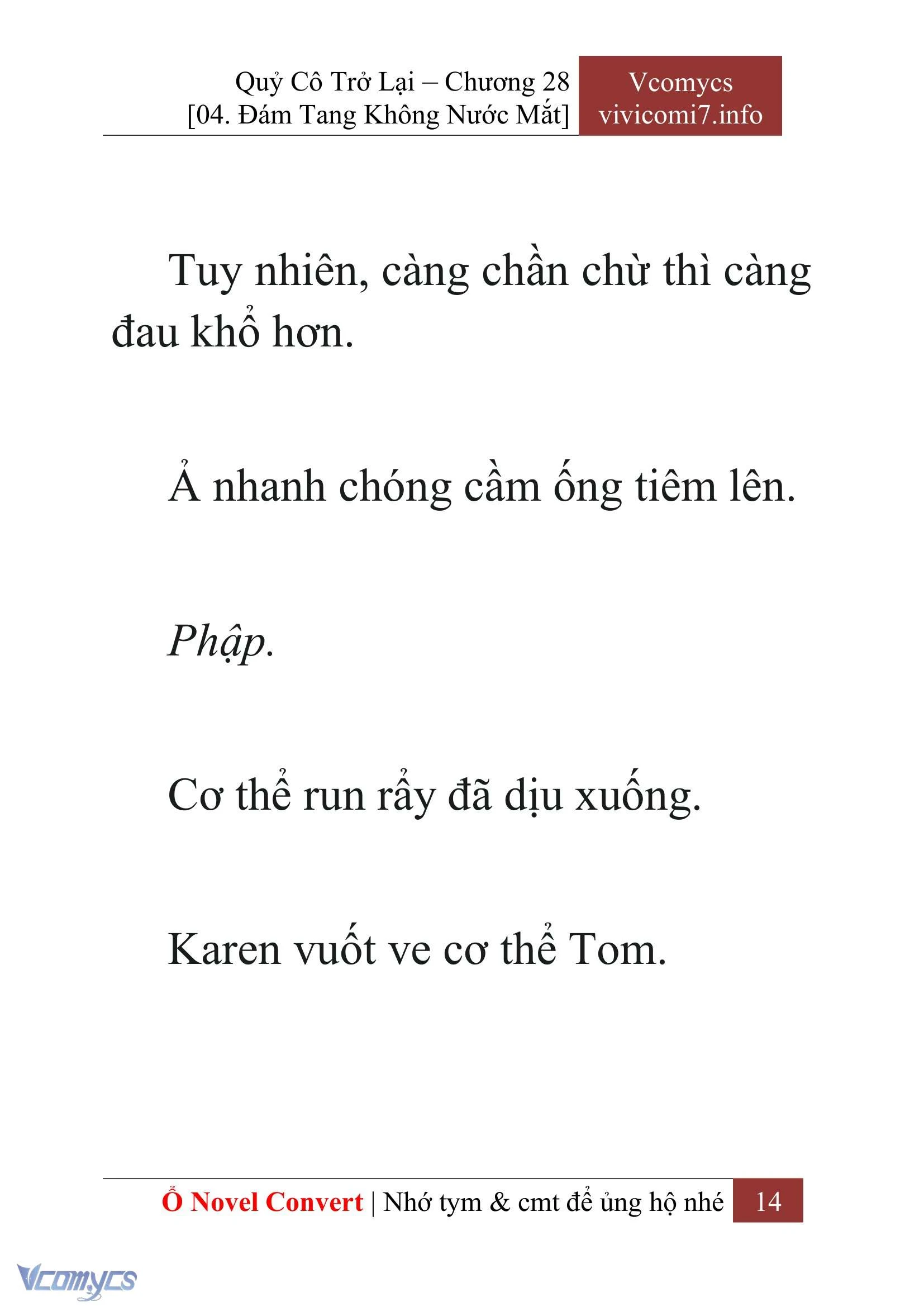 [Novel] Quý Cô Trở Lại Chapter  28 - 16