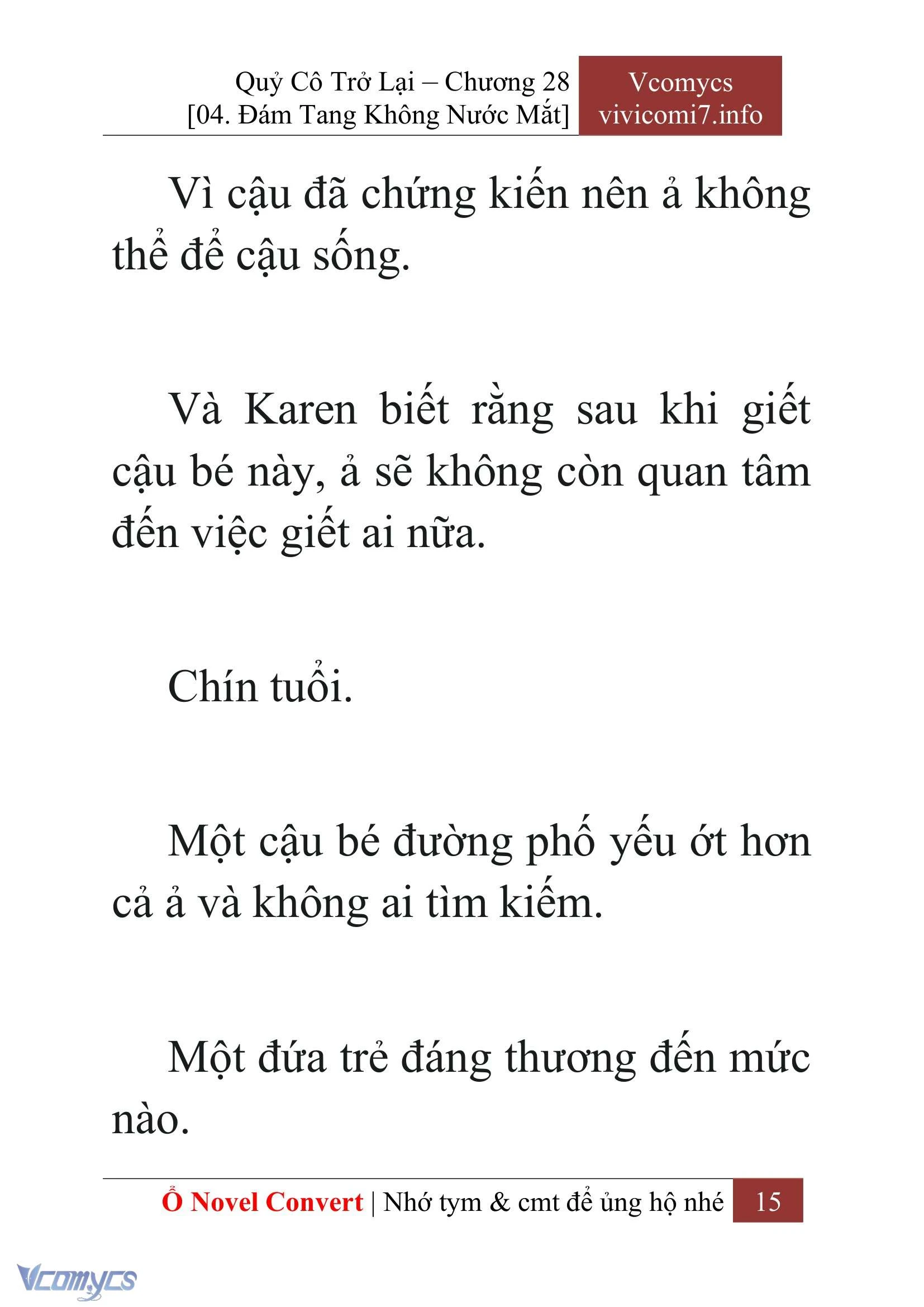 [Novel] Quý Cô Trở Lại Chapter  28 - 17