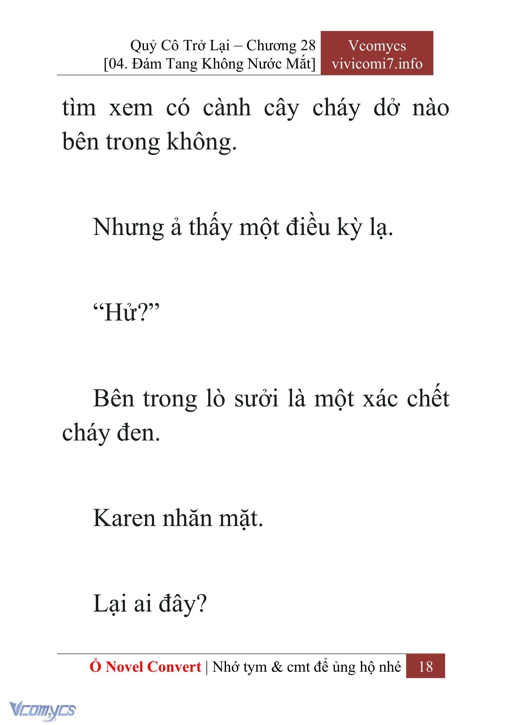 [Novel] Quý Cô Trở Lại Chapter  28 - 20