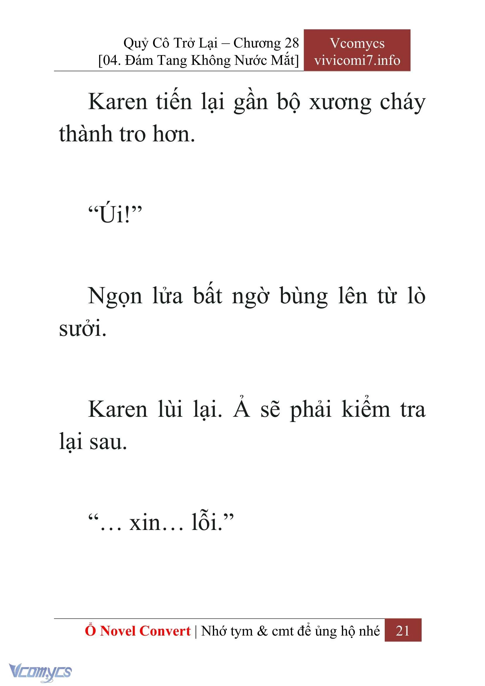 [Novel] Quý Cô Trở Lại Chapter  28 - 23